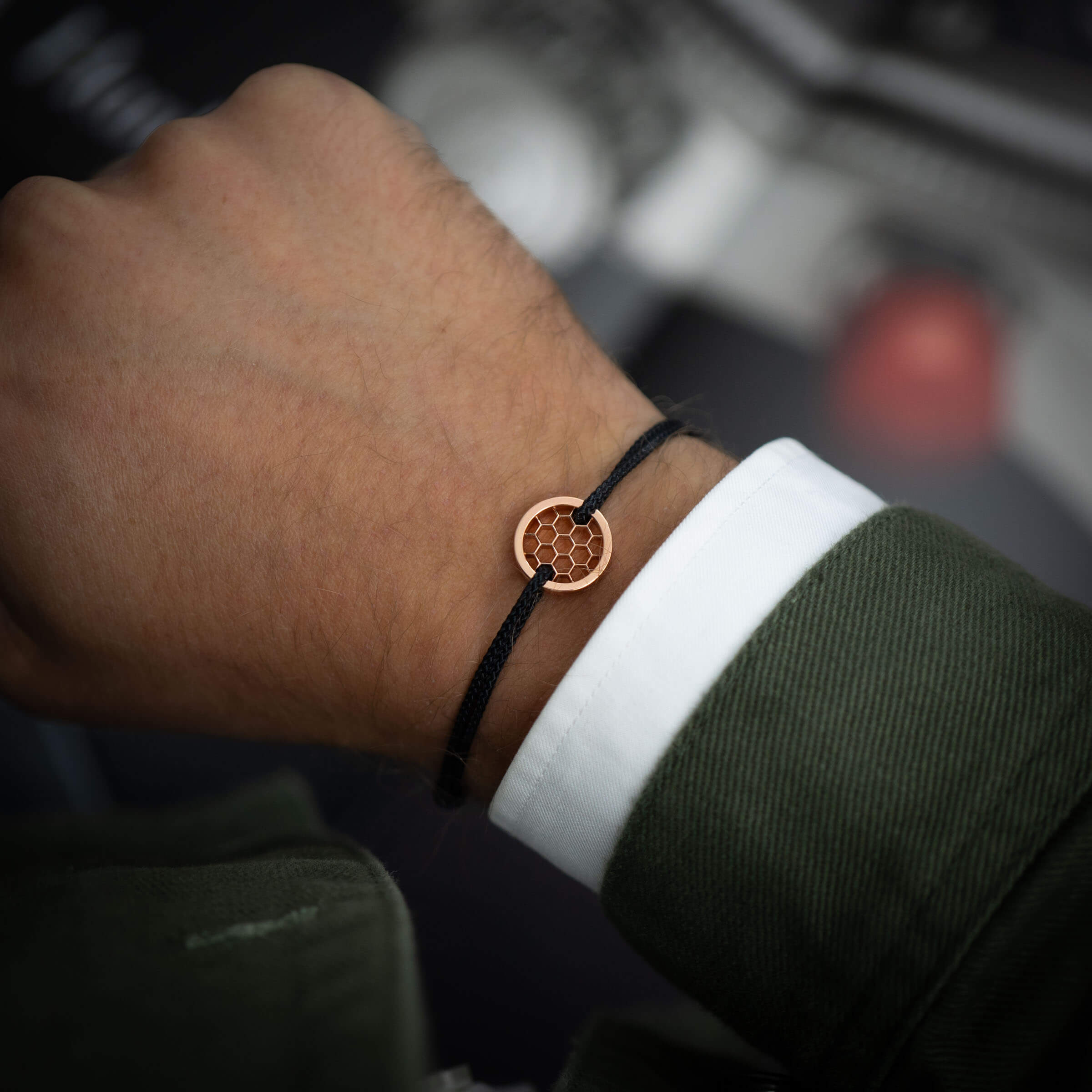 rose gold bracelet for men