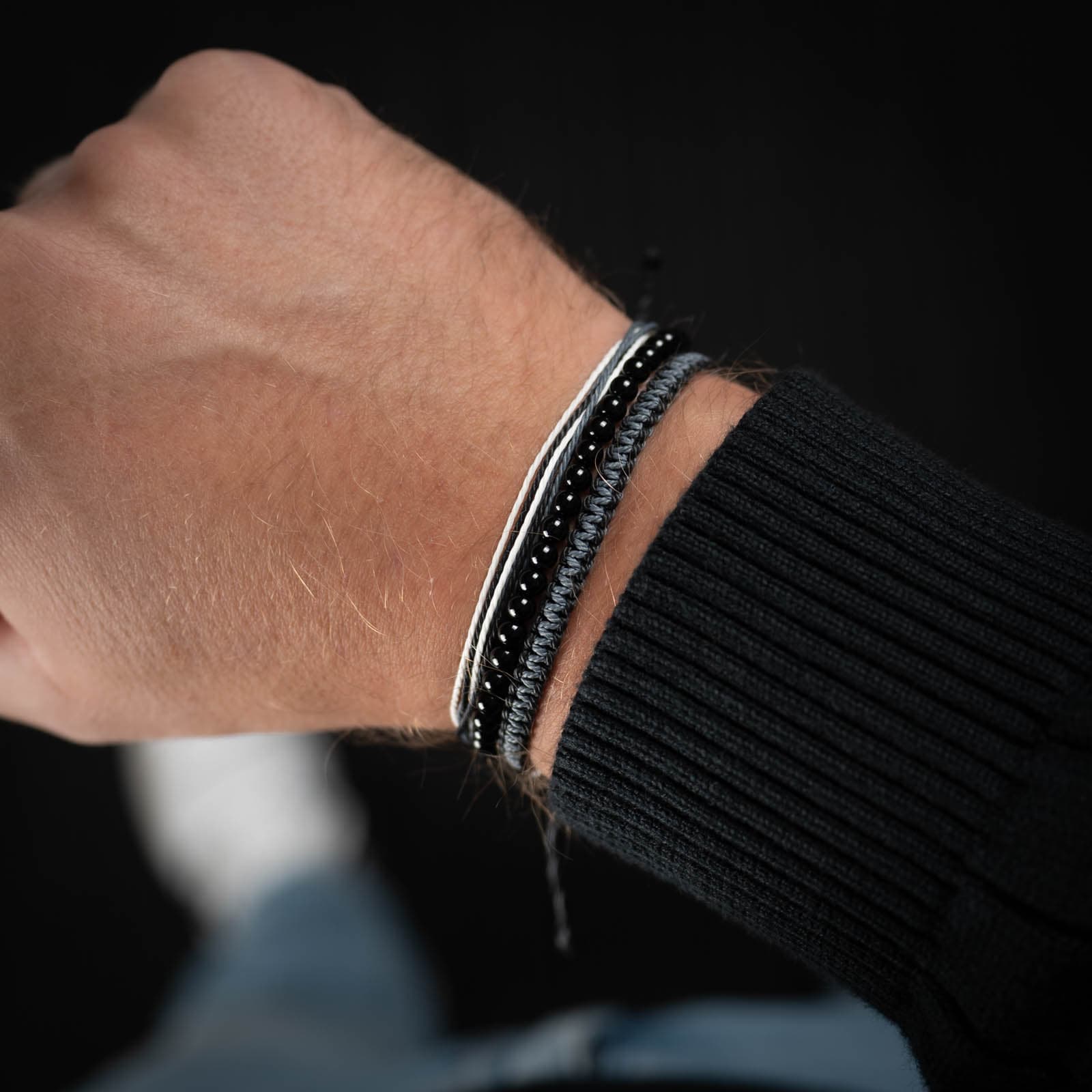 Black Onyx Bond Bracelet pack