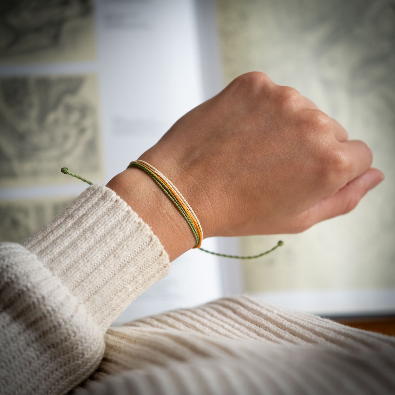 Herfst String armband