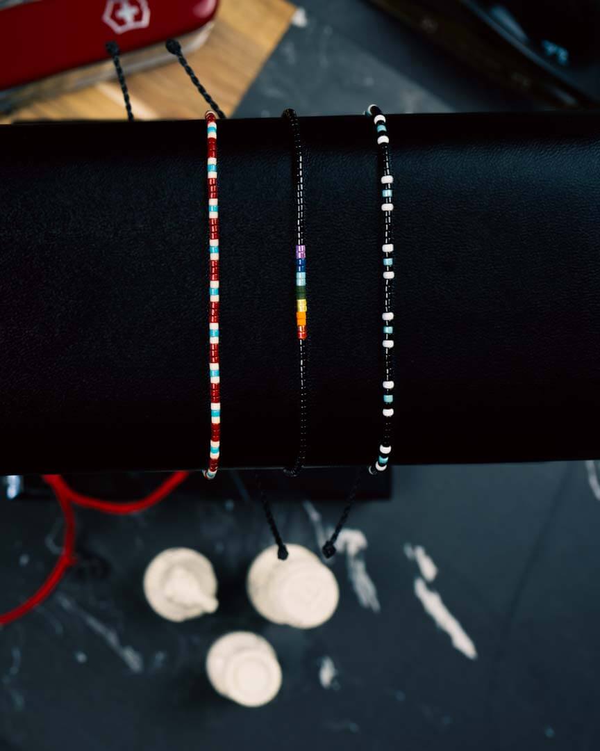 mens beaded bracelets