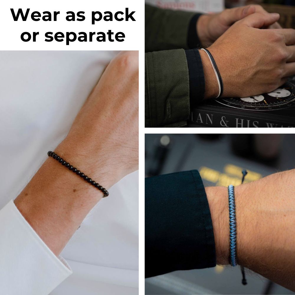 black onyx bracelet pack