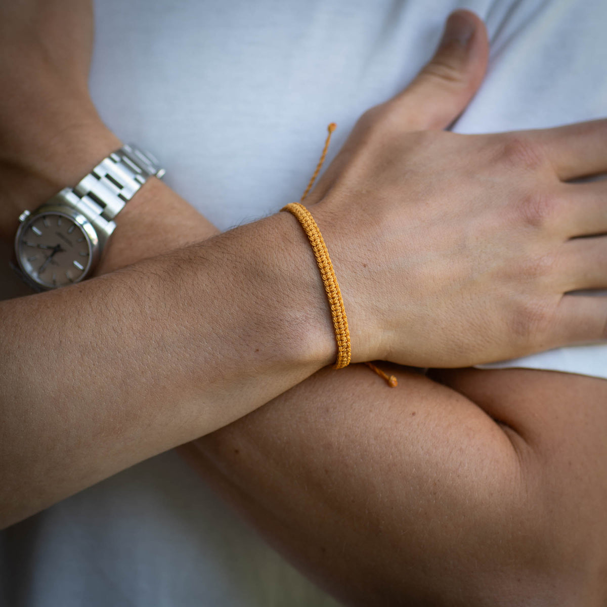 Rusty Orange Cobra bracelet