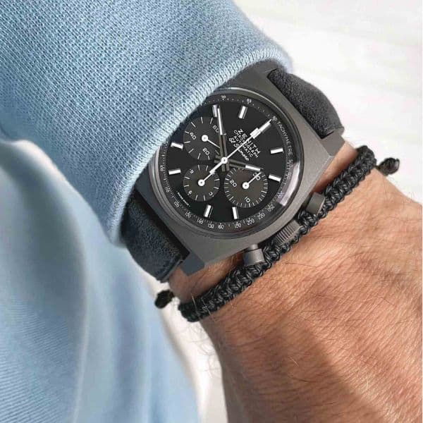 Bold Black Cobra Bracelet