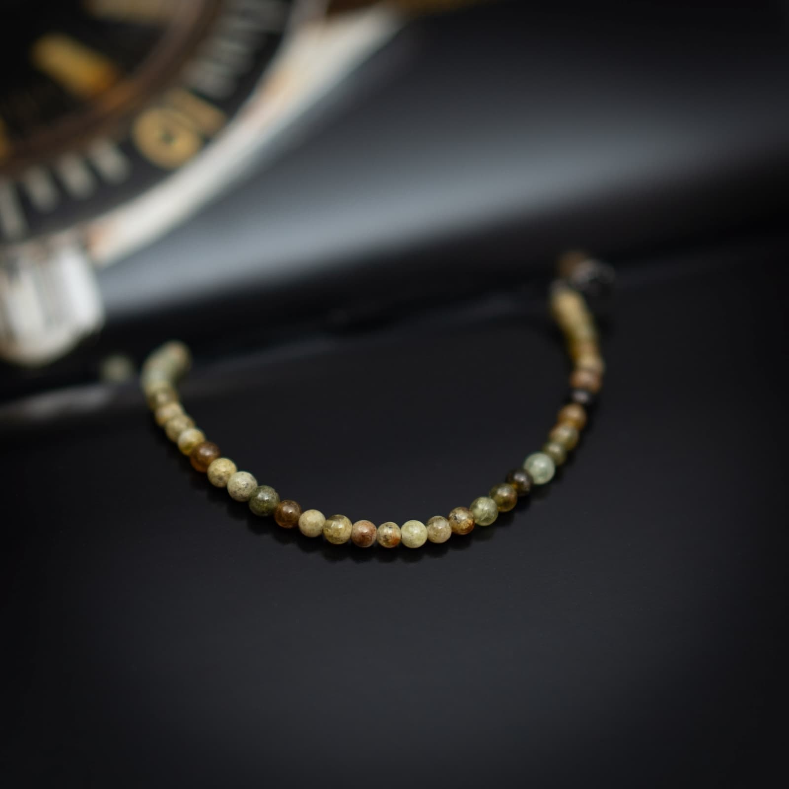 Green Garnet Gemstone Bracelet