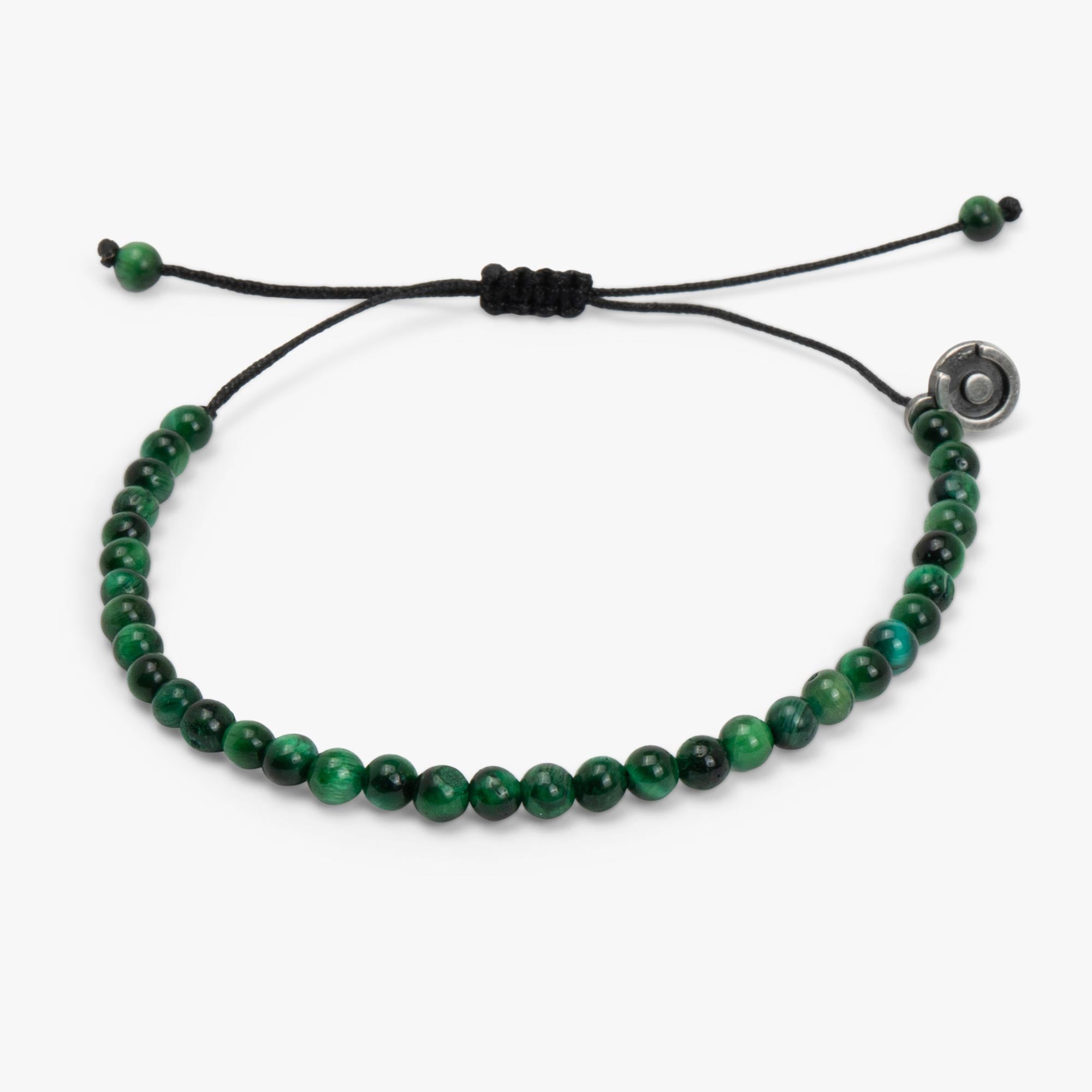 Green Tiger Gemstone Bracelet