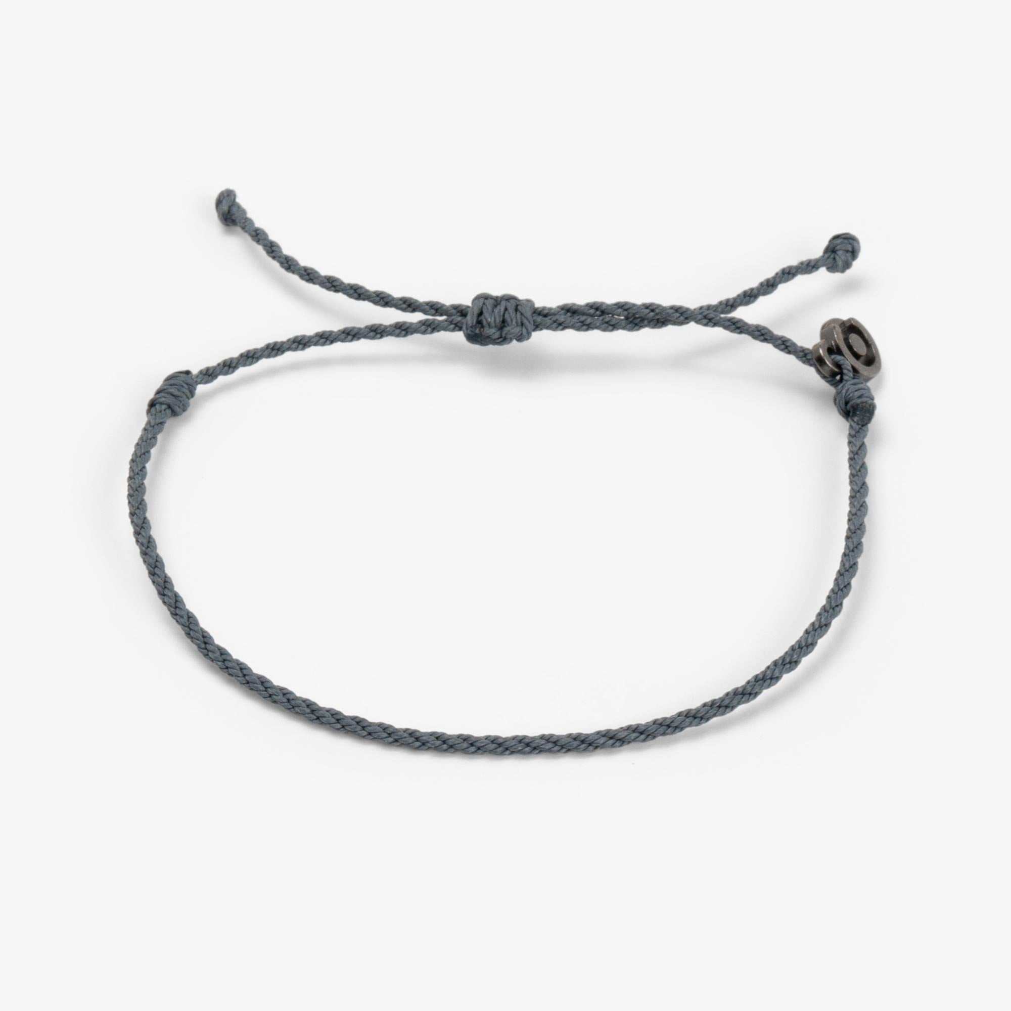 Grijze Twisted armband