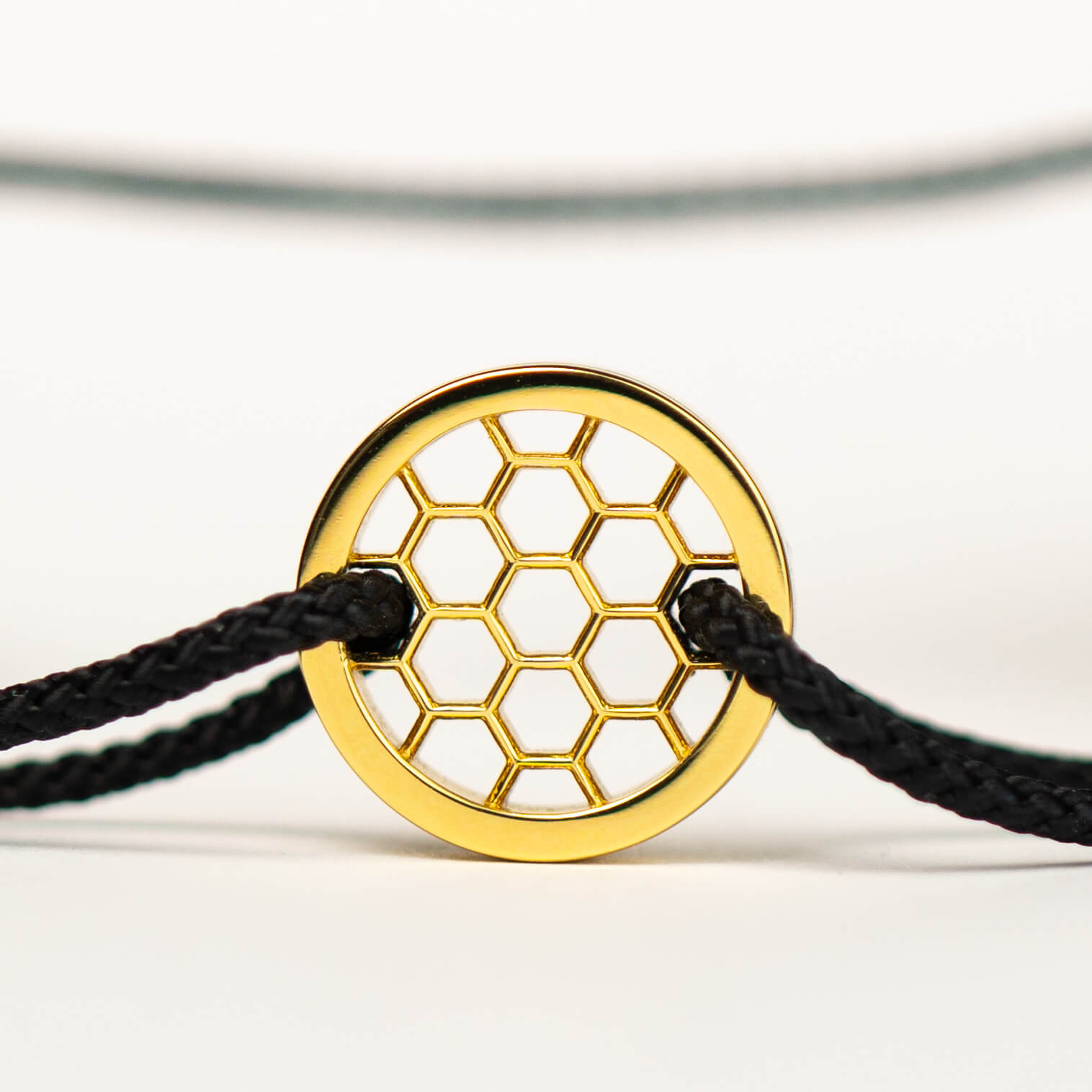 Black Golf Bracelet 14k Gold plated