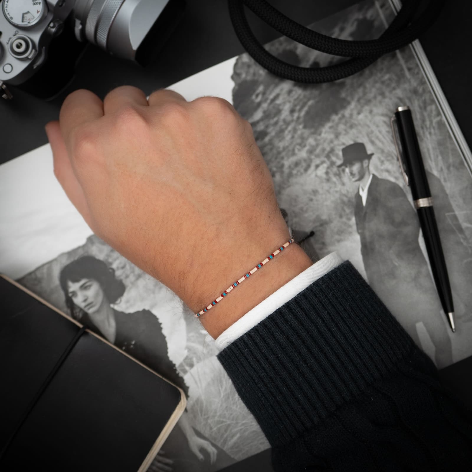 Midsummer Night Light Beaded Bracelet