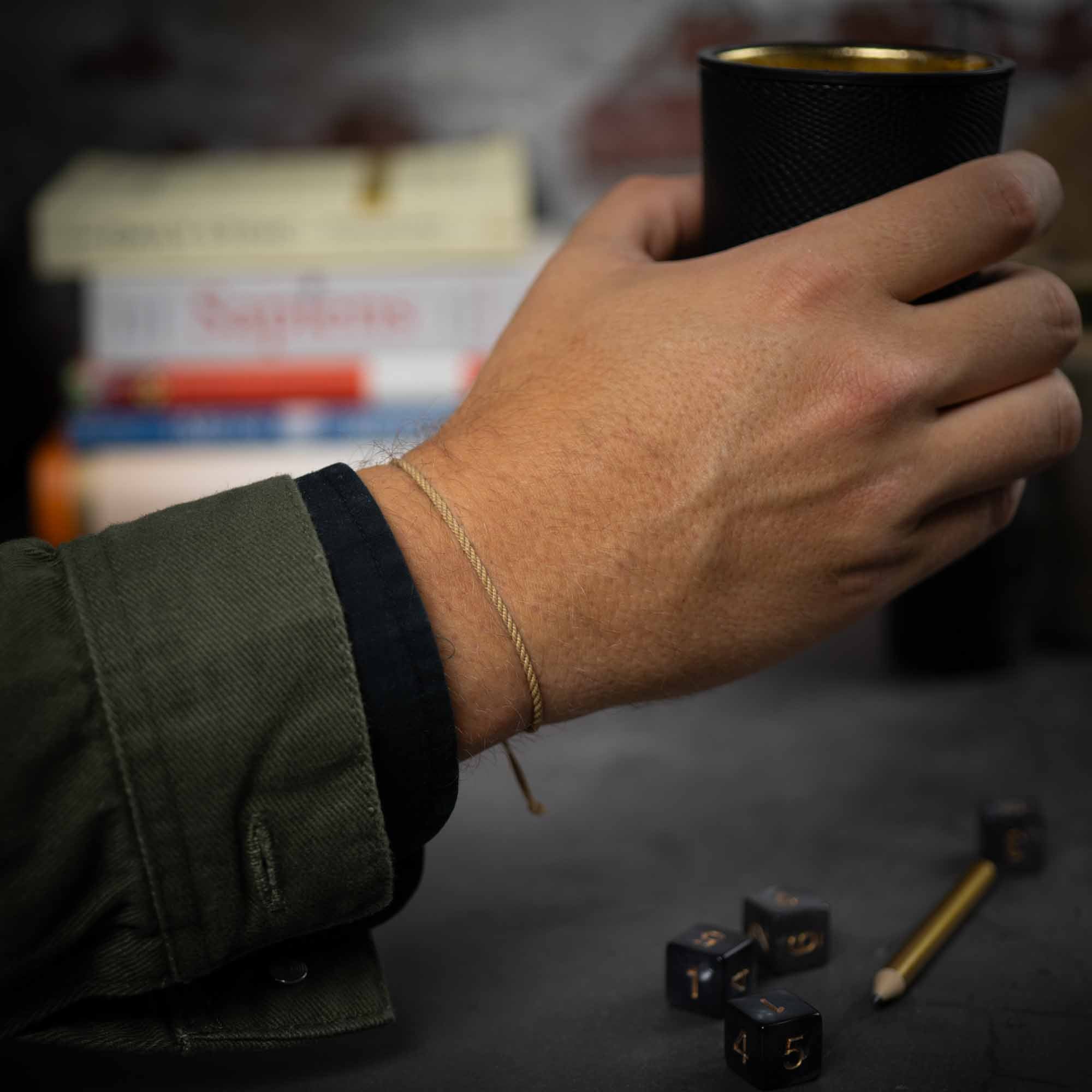 Khaki Twisted Bracelet