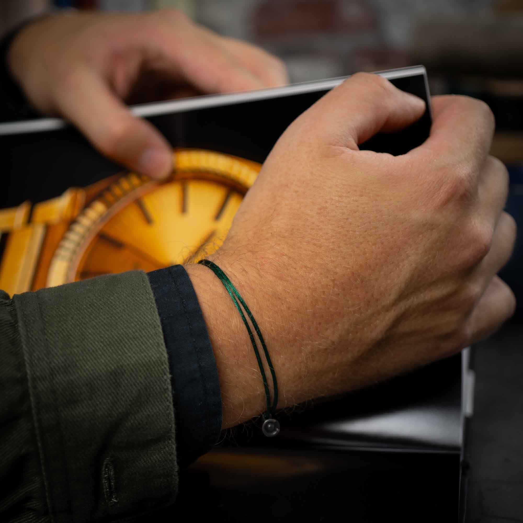 Militär Satin Armband