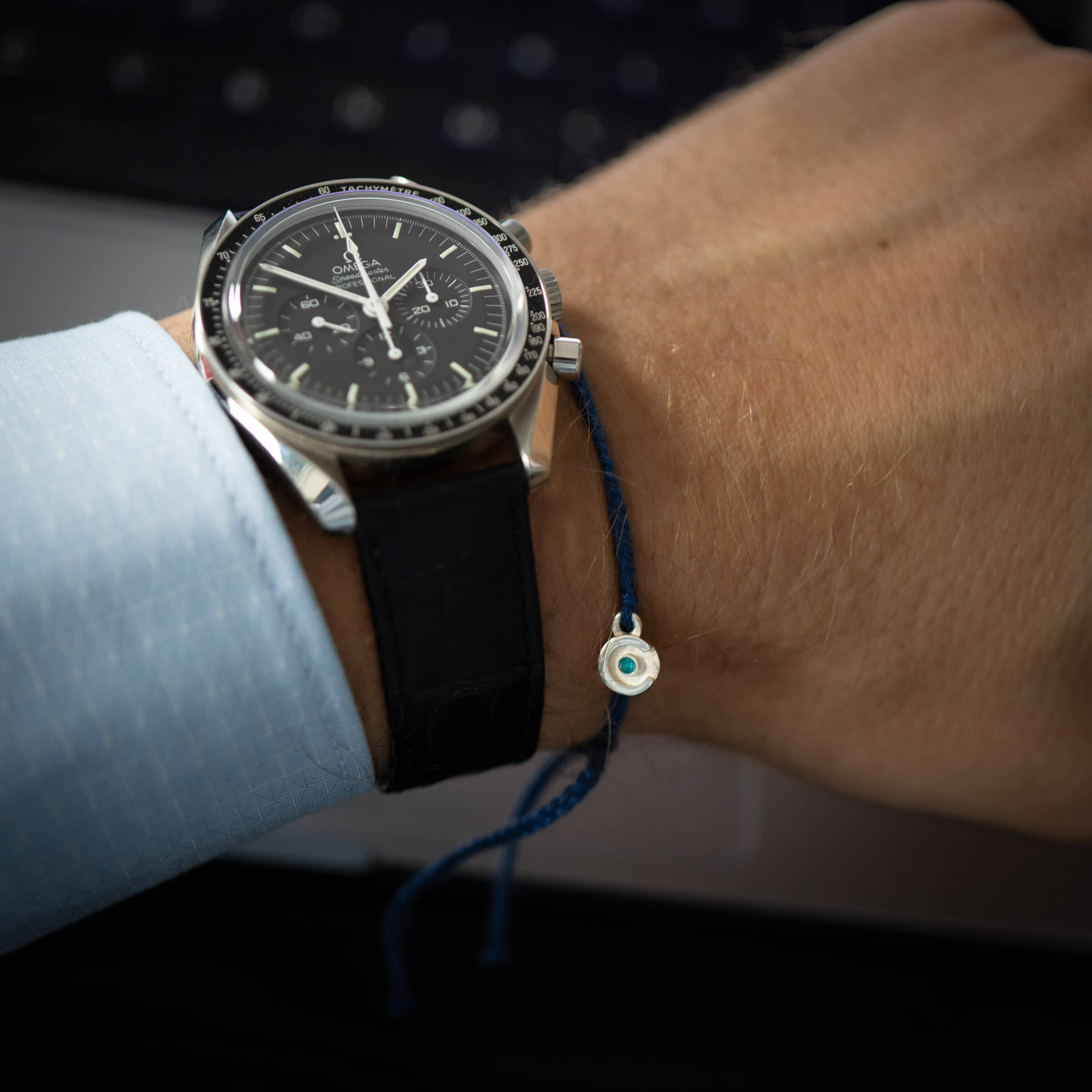 navy blue limited edition bracelet
