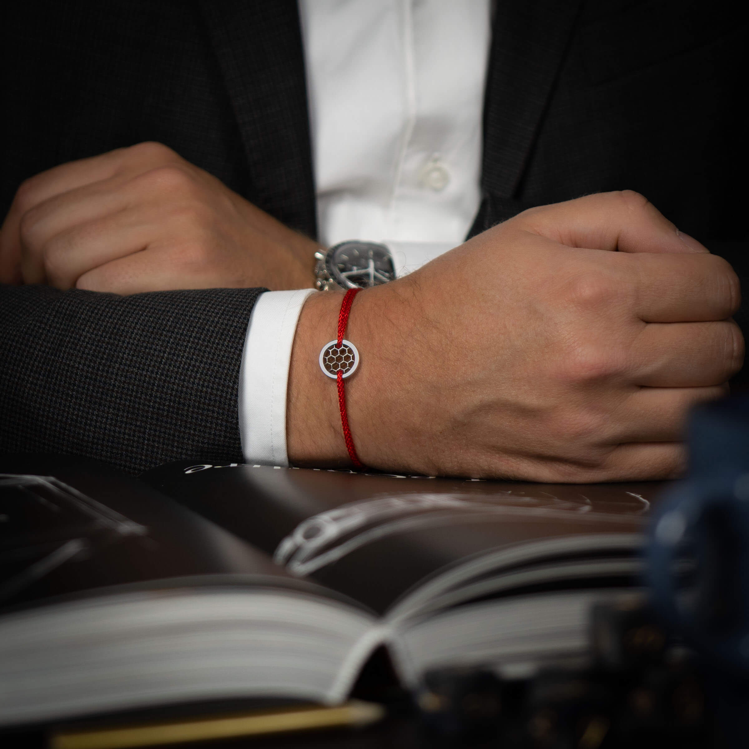 mens silver bracelet