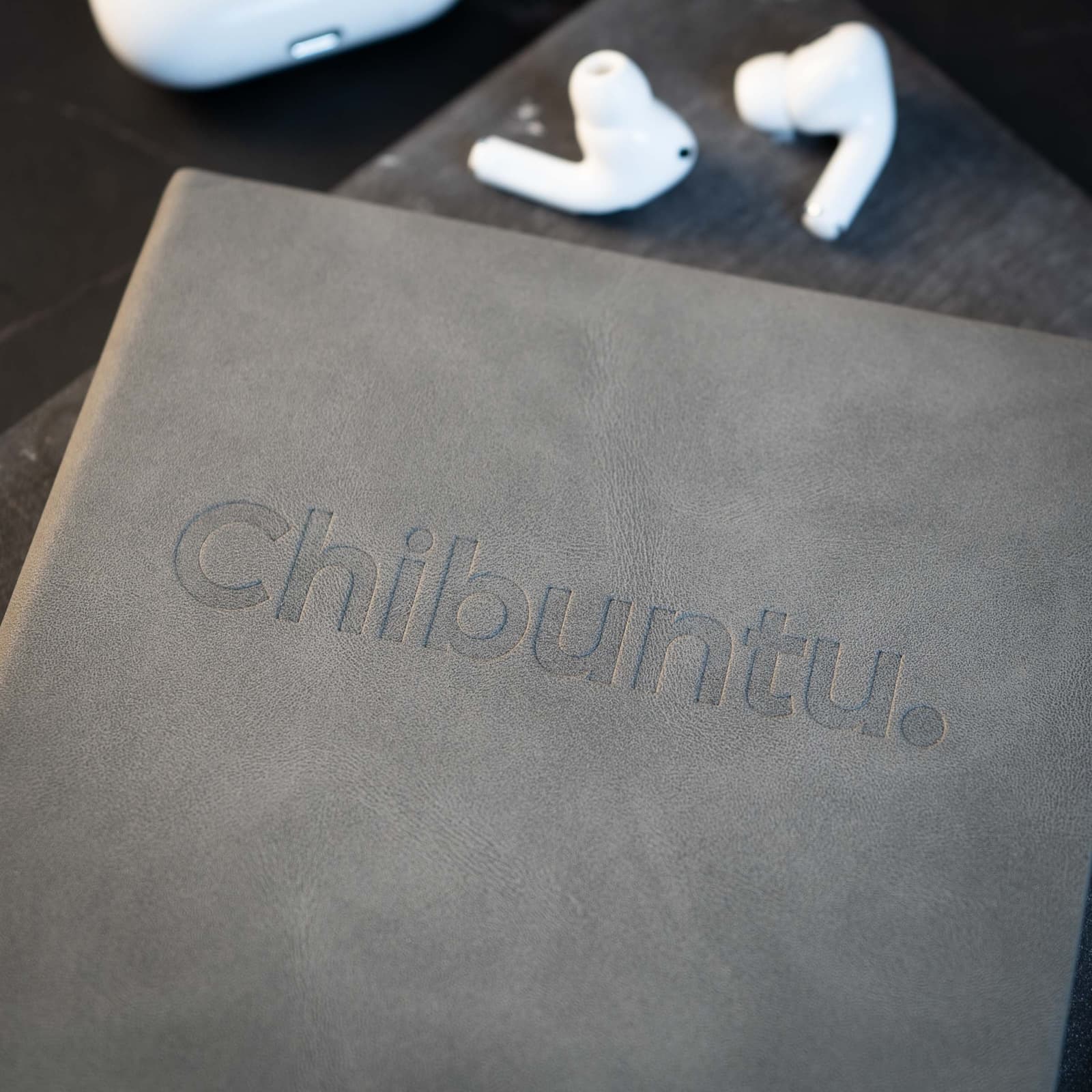 A5 Journal in Donkergrijs