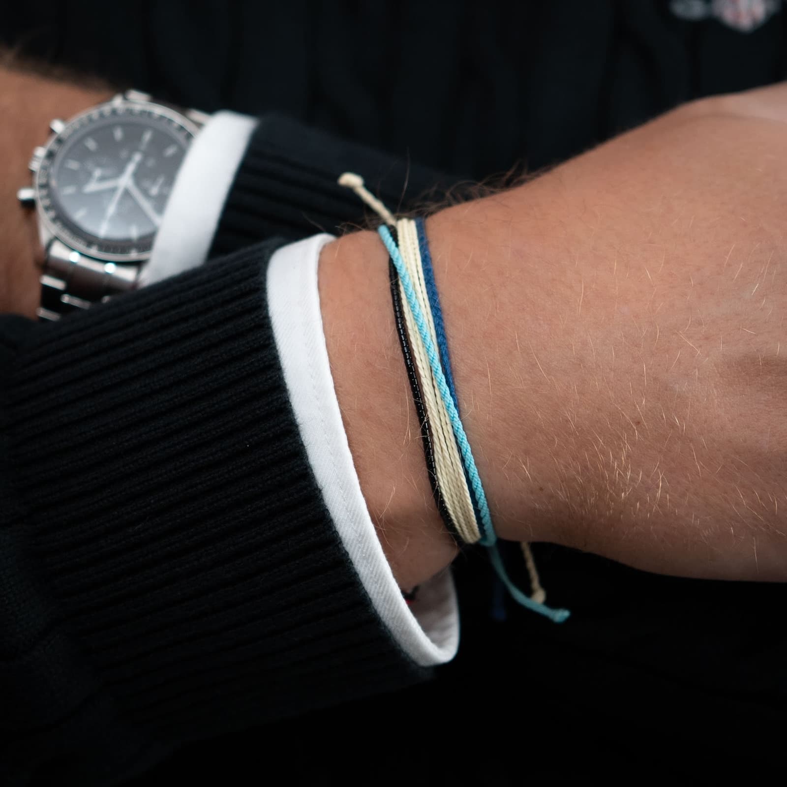 Off-White Blue bracelet pack