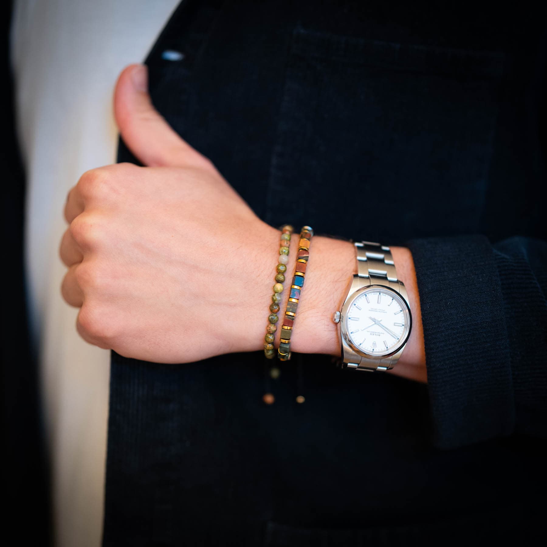 Picasso Jasper & Unakite Duo Set