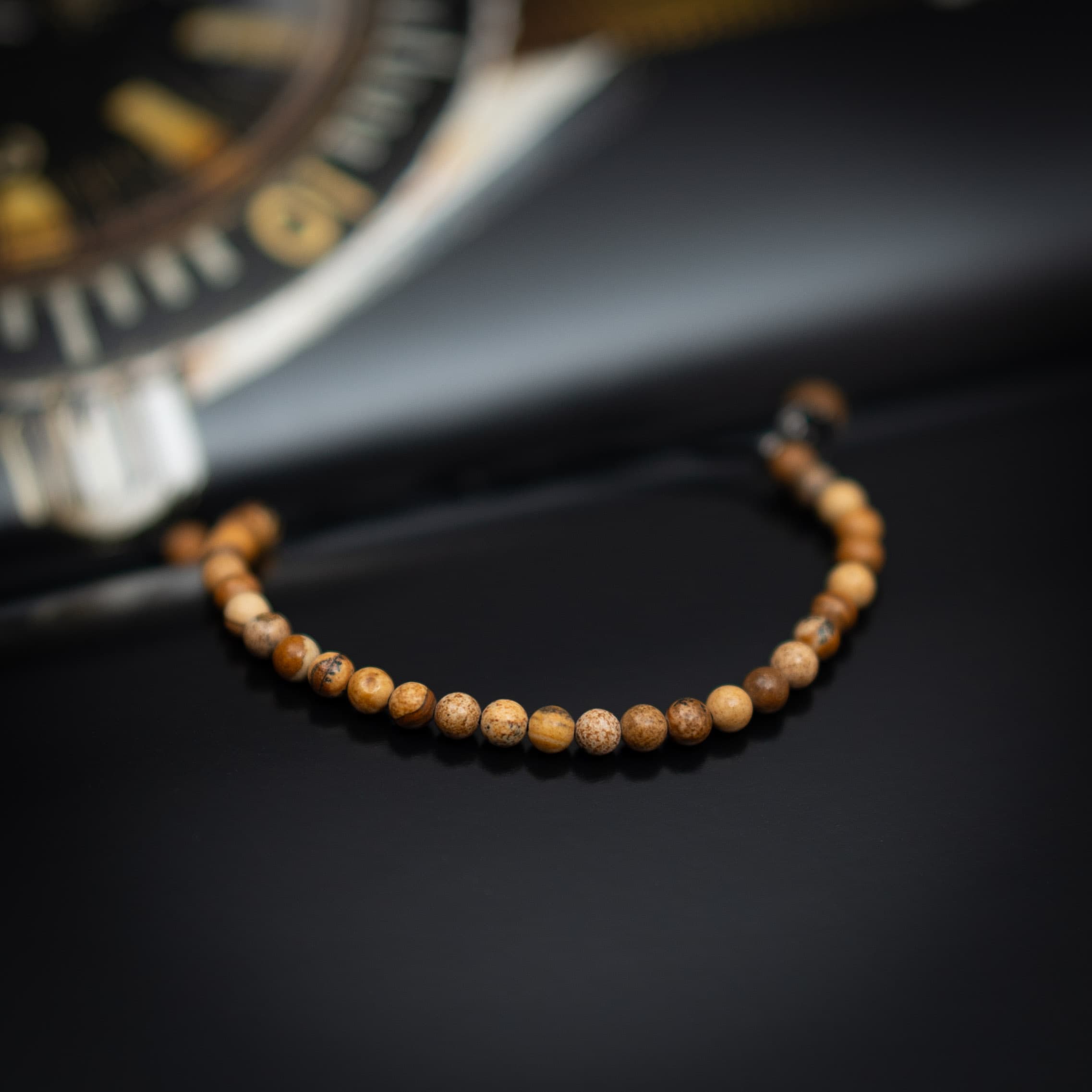 Picture Stone Gemstone Bracelet