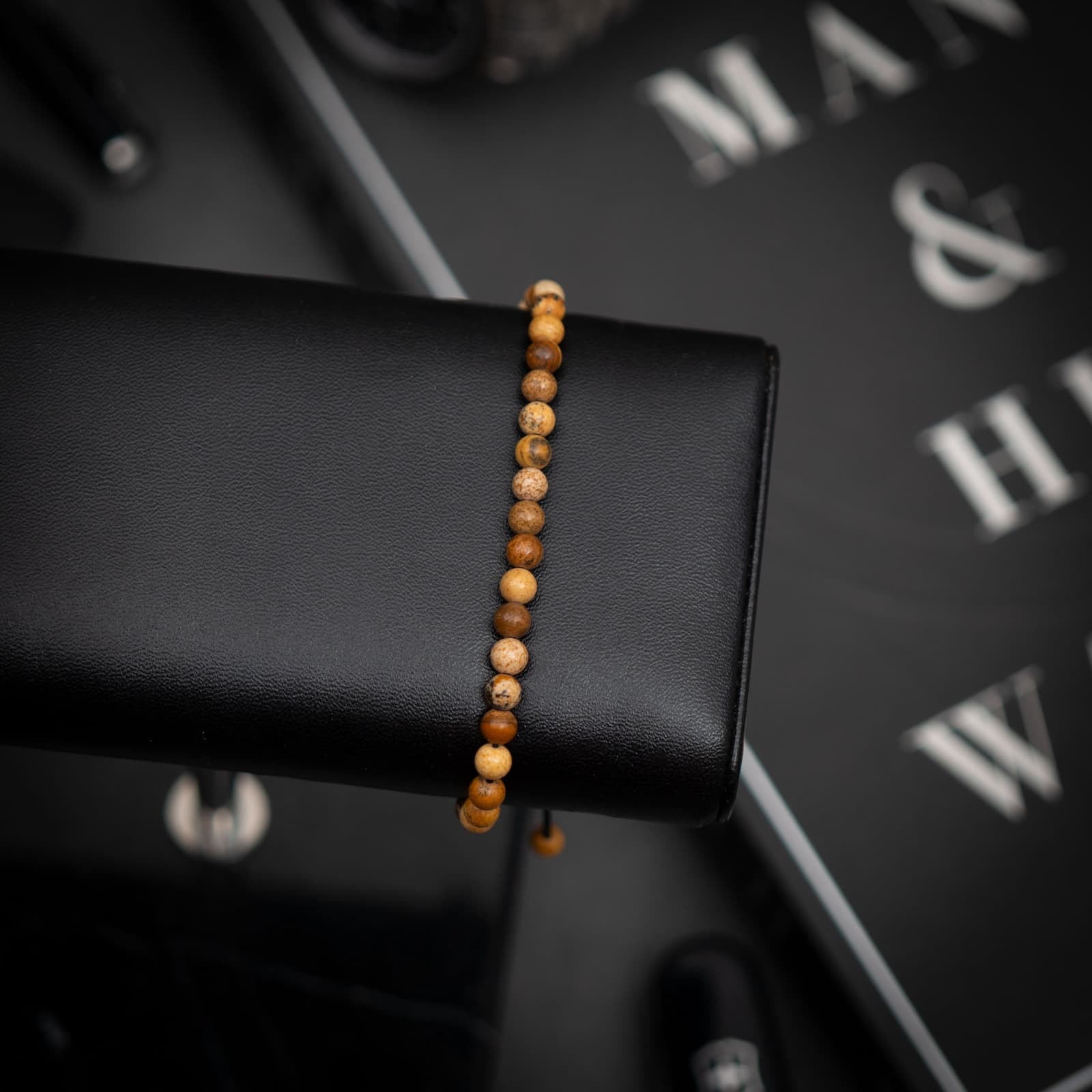 picture stone gemstone bracelet