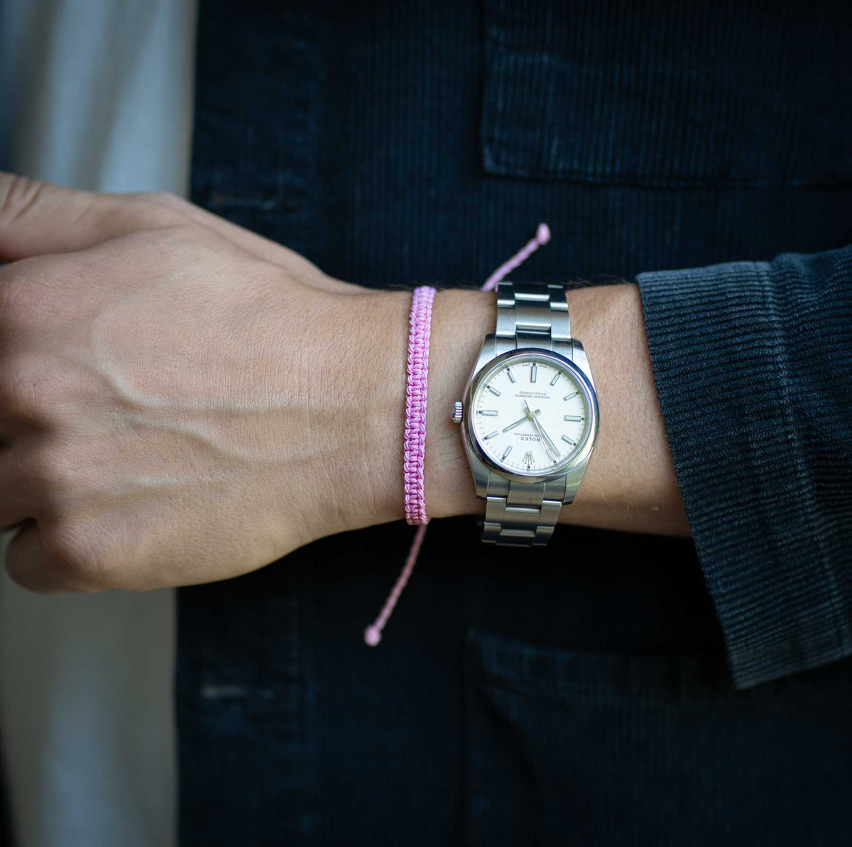Pink Cobra bracelet