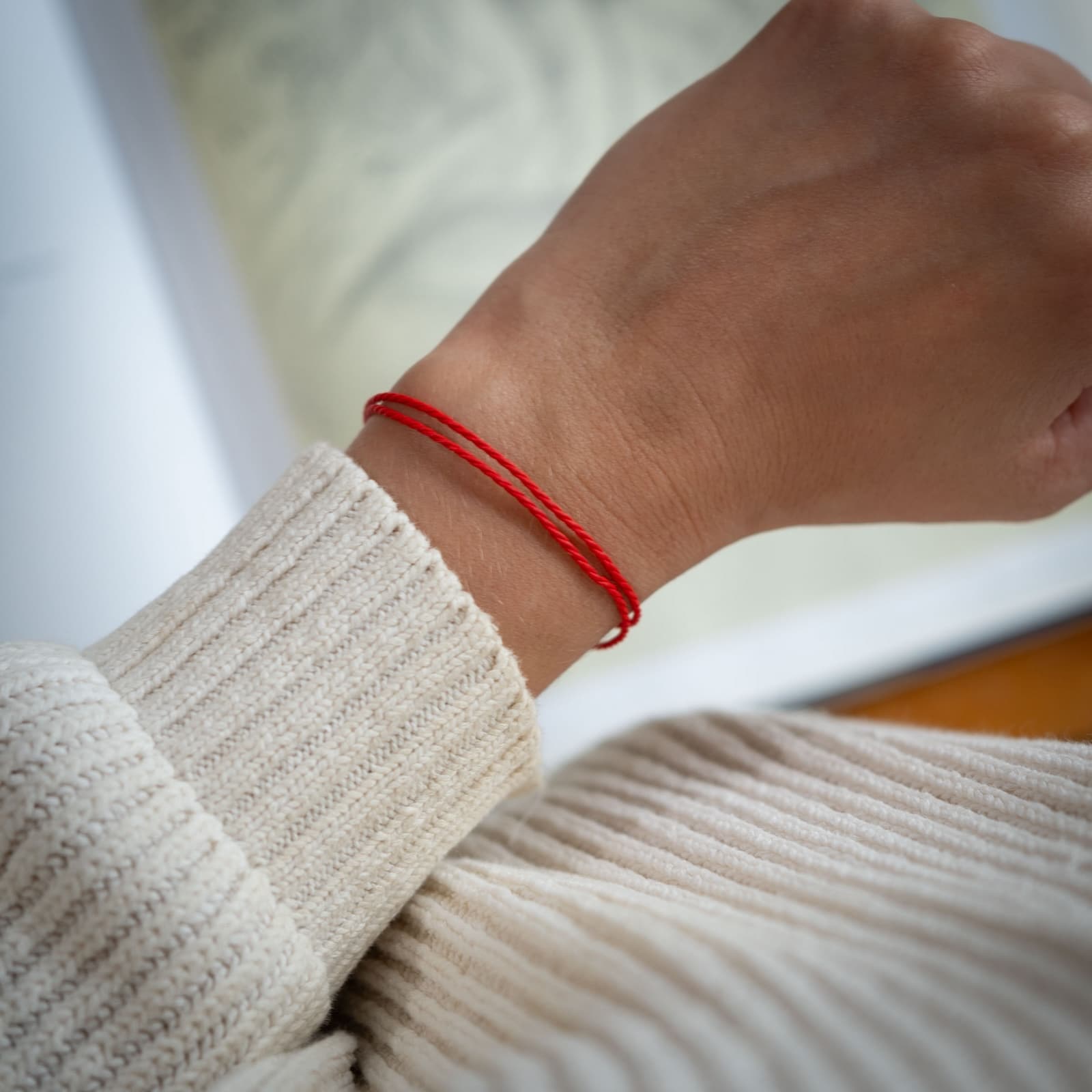 Geluksrode Essential armband