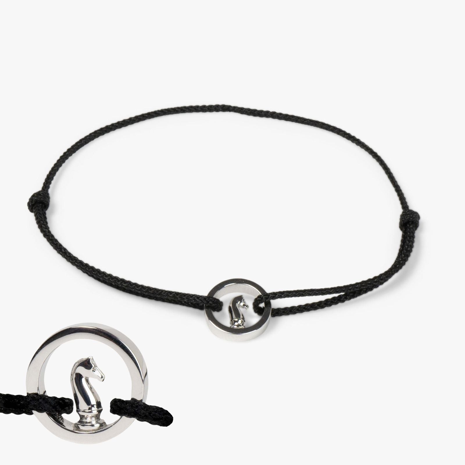 Black Grandmaster Bracelet 925S Silver
