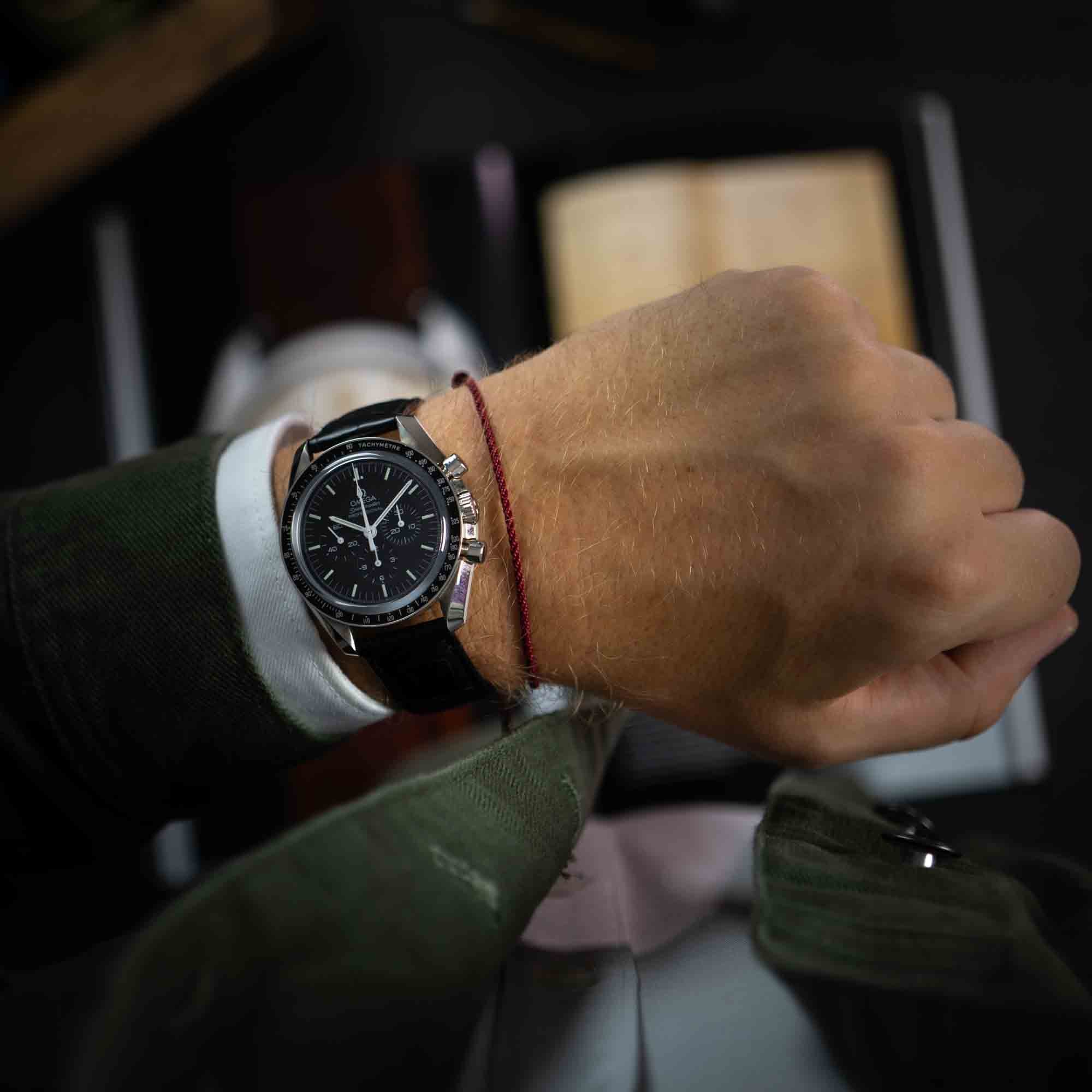 Burgundy Twisted armband