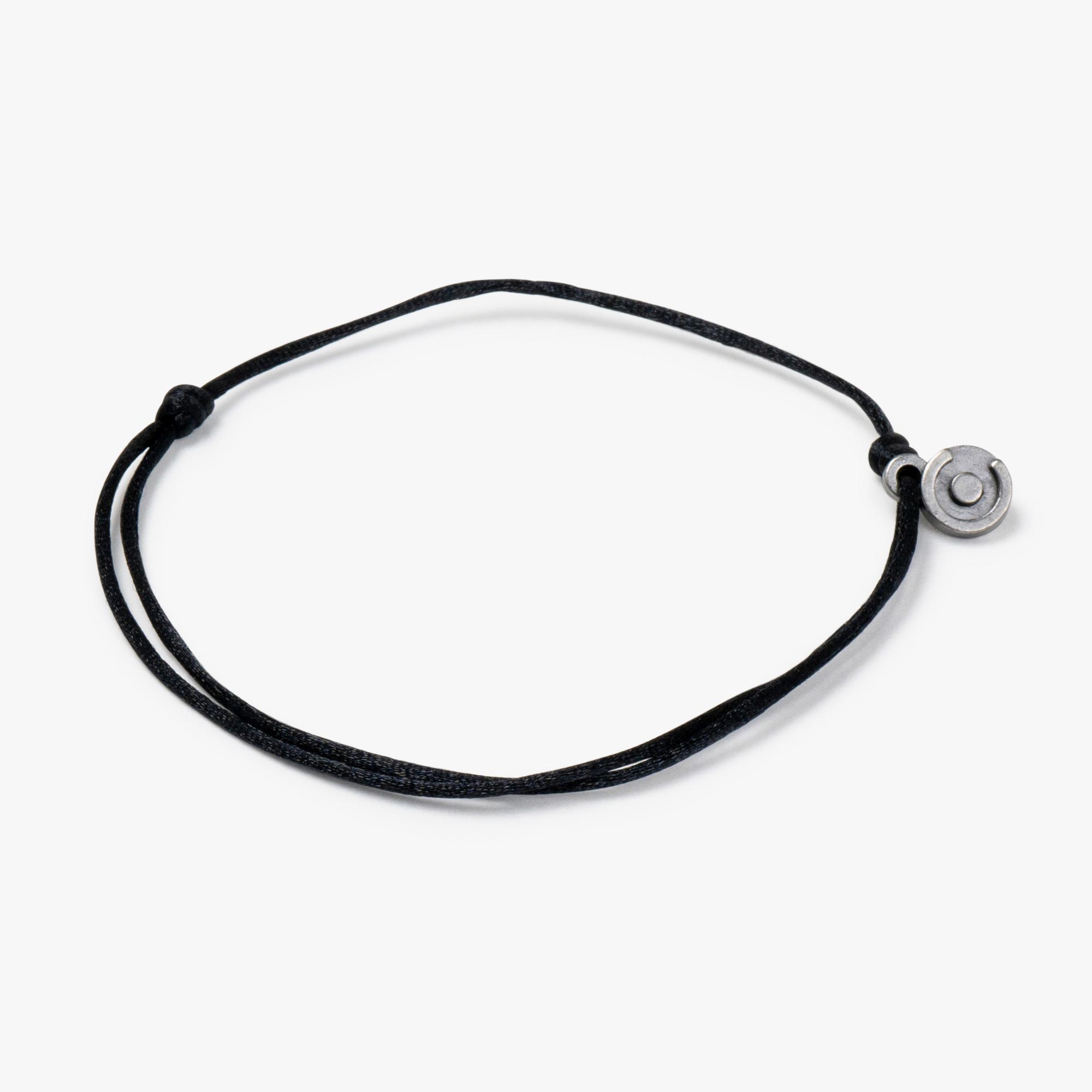 Bold Black Satin bracelet