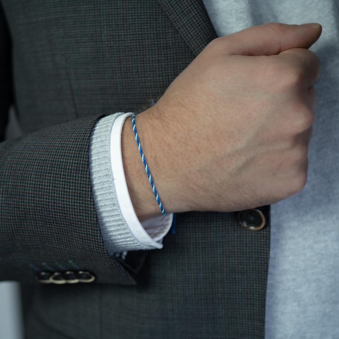 Blue Chip Twisted armband