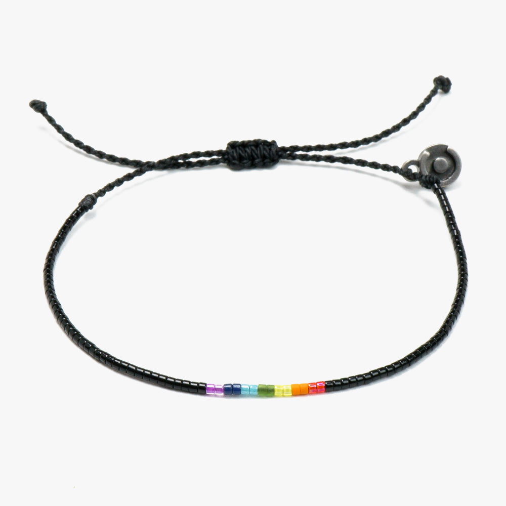 chakra bracelet with 1mm beads