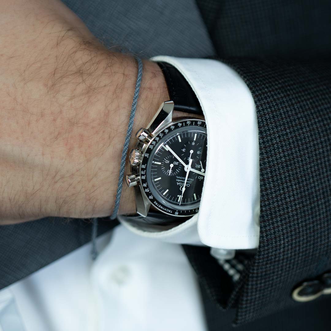 grey bracelet for men