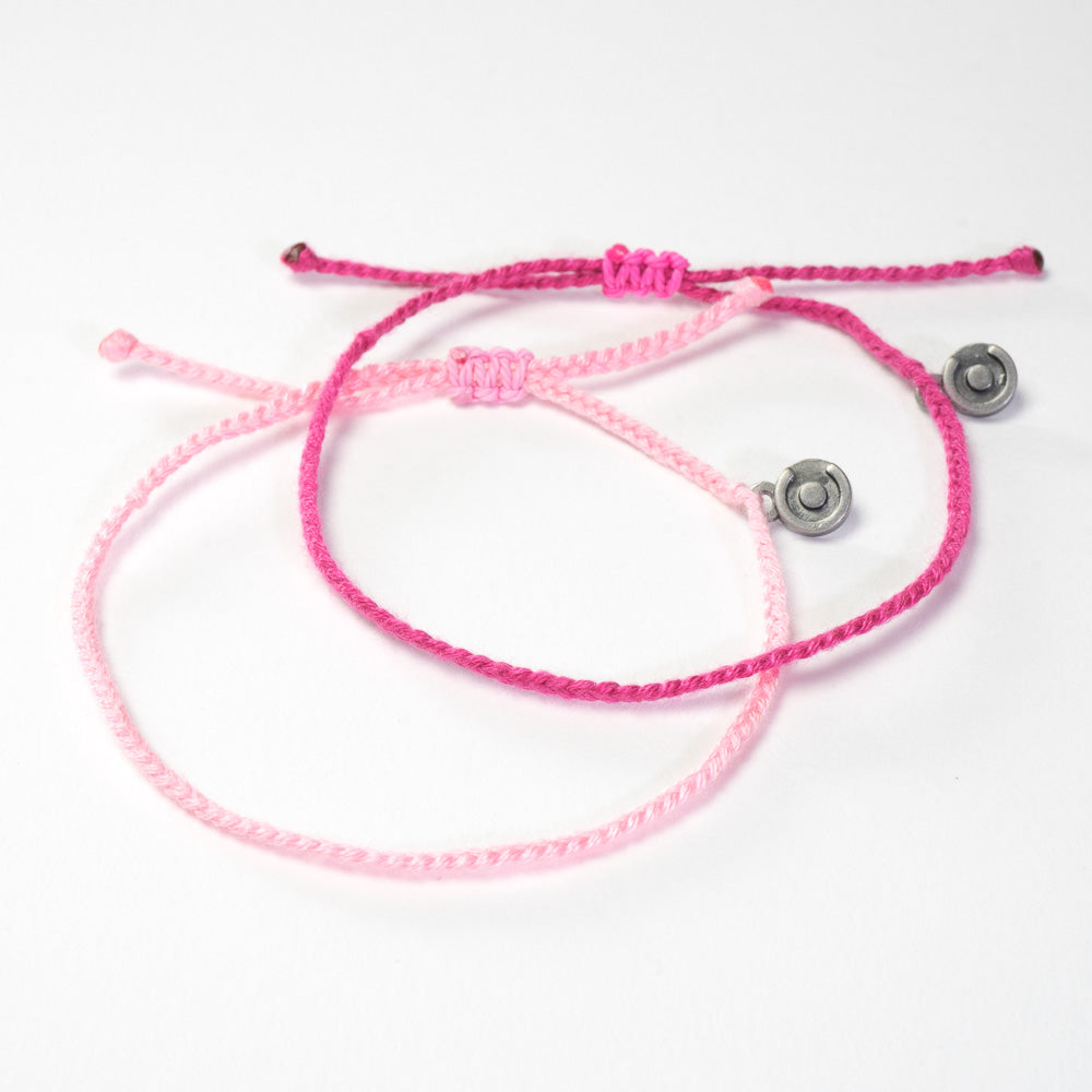 Puur Roze Original armbanden set