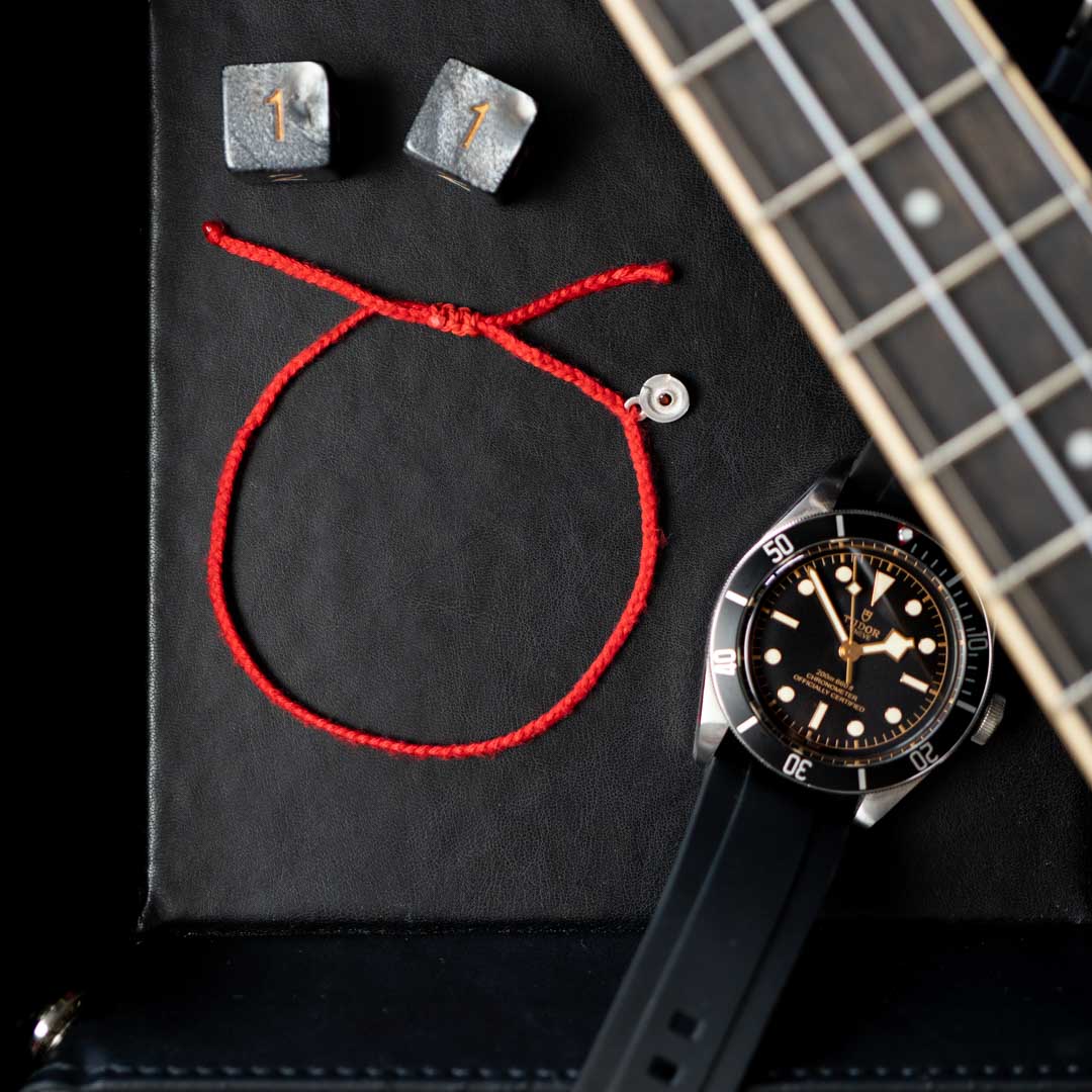 mens jewelry red bracelet