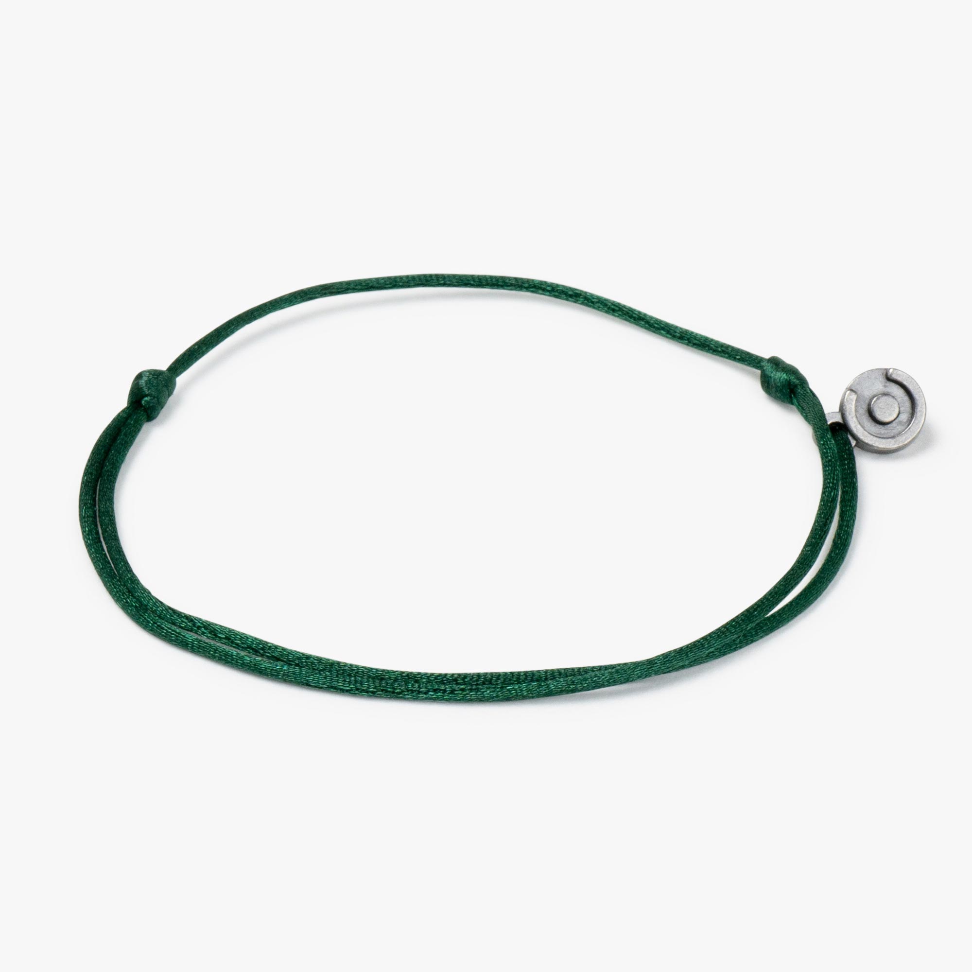 Military Green Satin bracelet