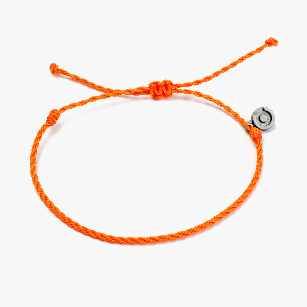 Twisted Orange Bracelet by Chibuntu®