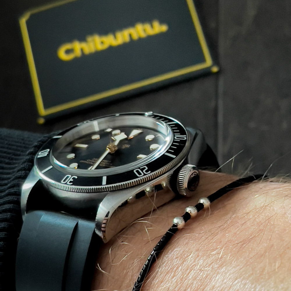 Triple Charm Beaded Bracelet - 925 Sterling Silver