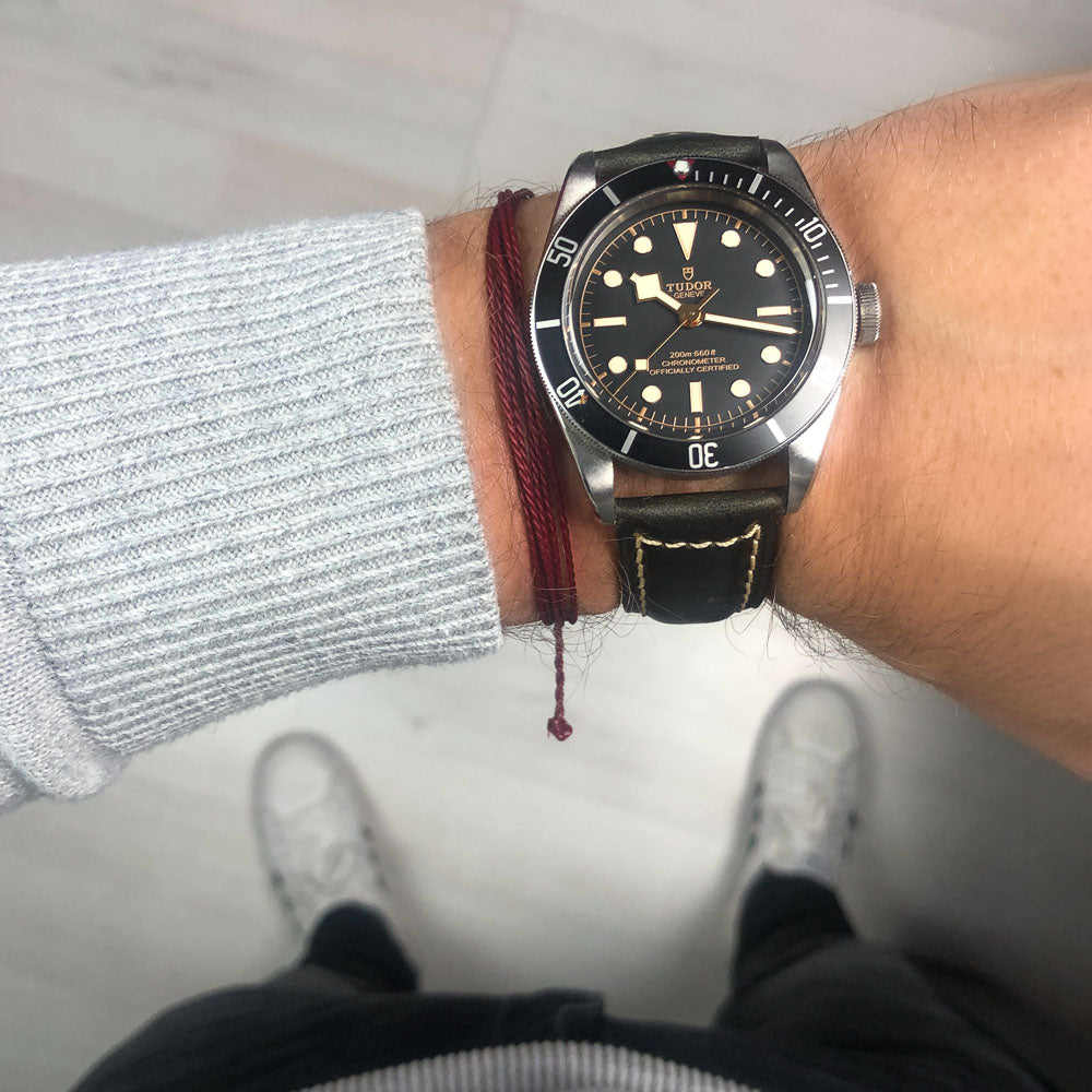 String Burgundy Bracelet