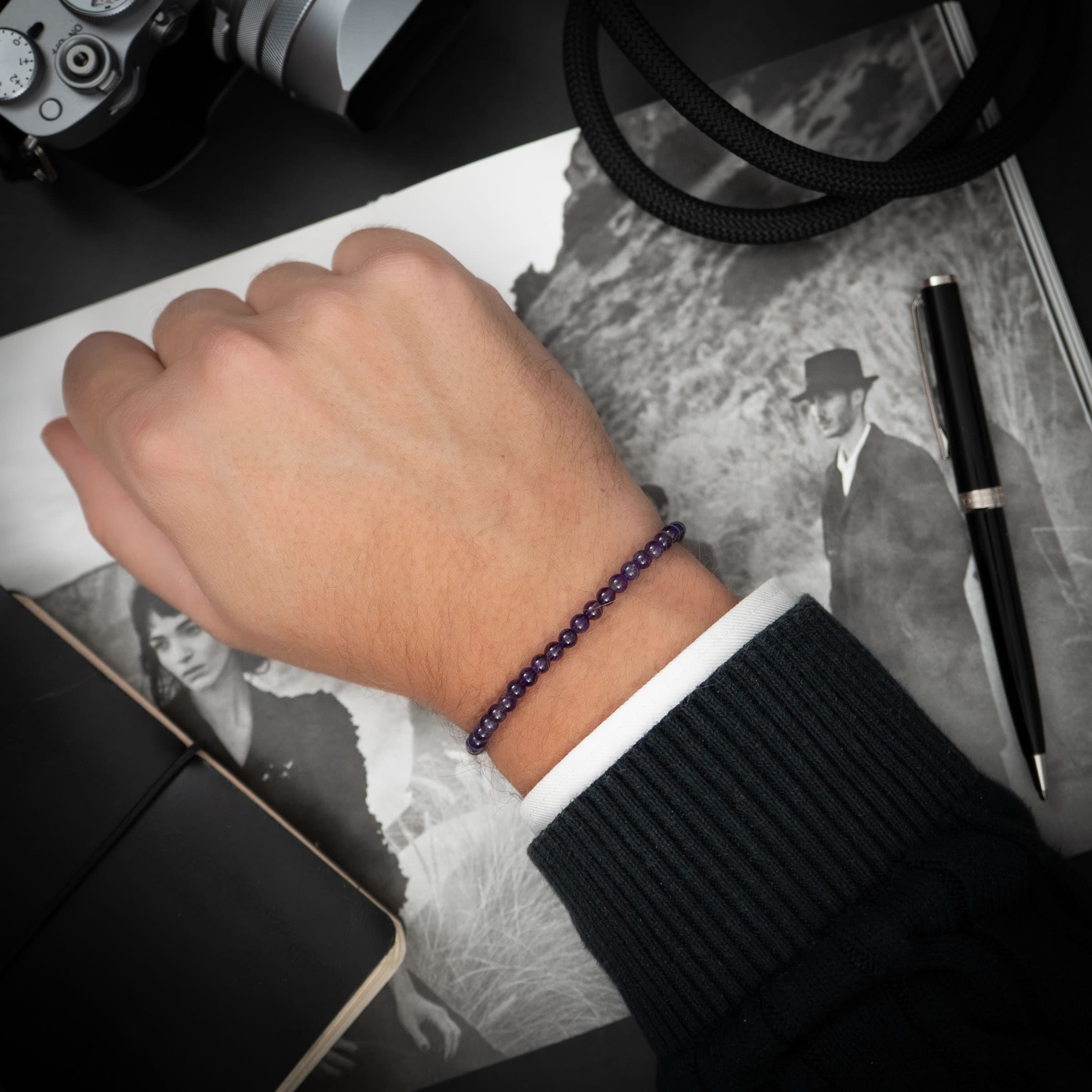 Amethyst bracelet
