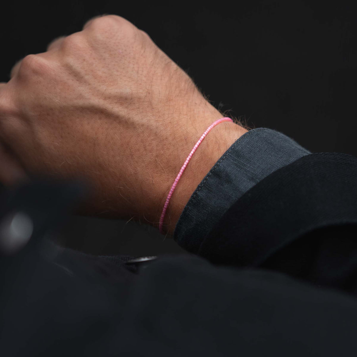 Pink Beaded bracelet