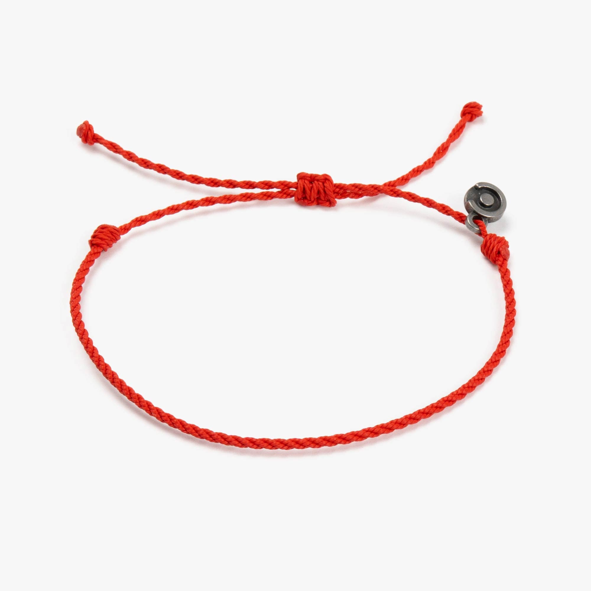 Glücks Rotes Twisted Armband