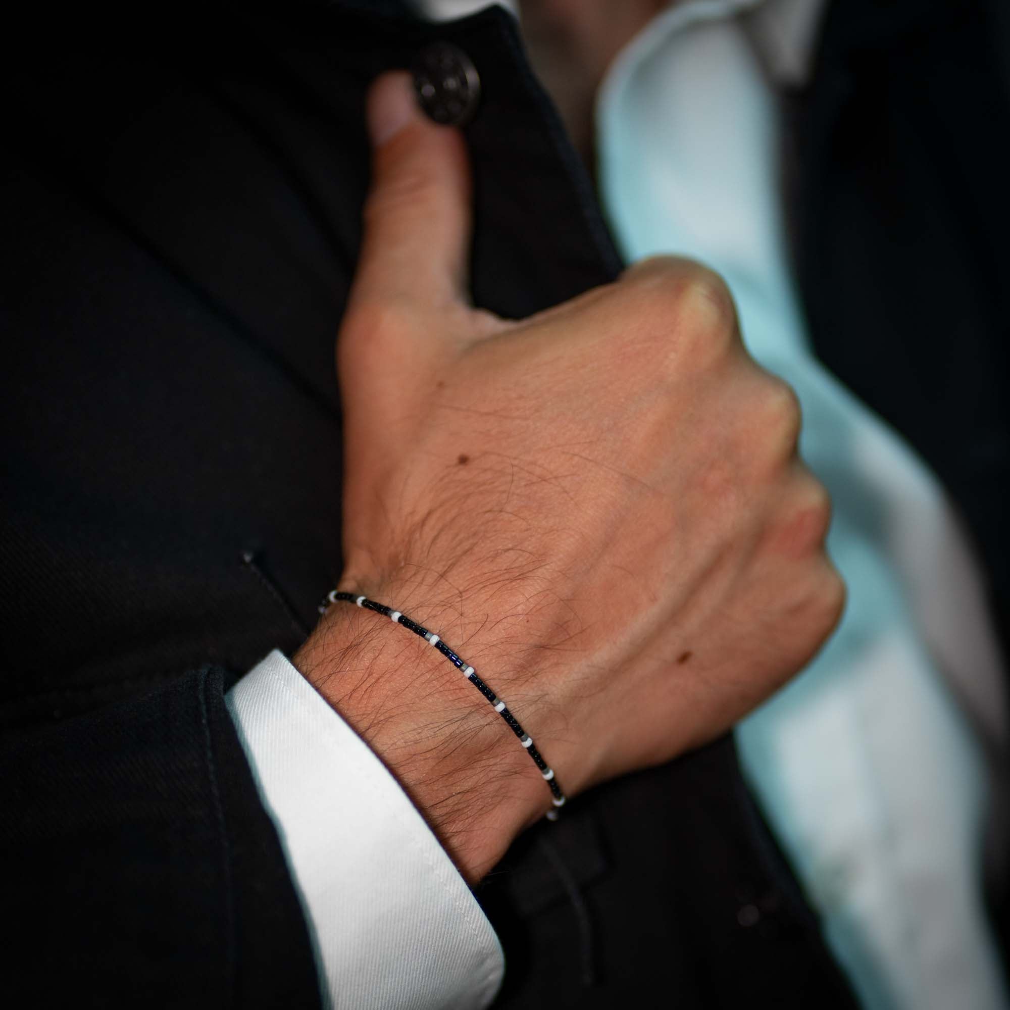 James Bond Beaded Bracelet
