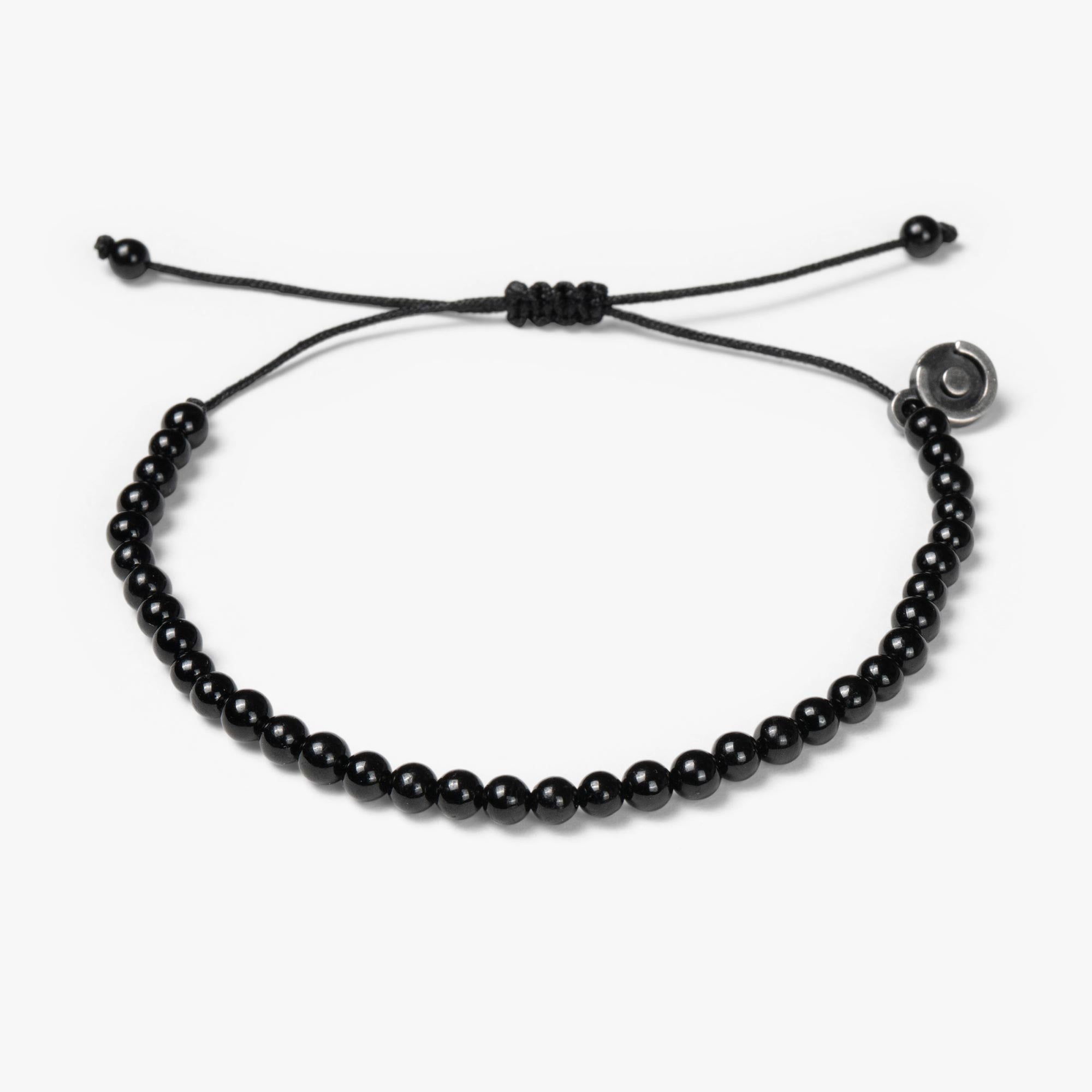 Zwarte Toermalijn armband