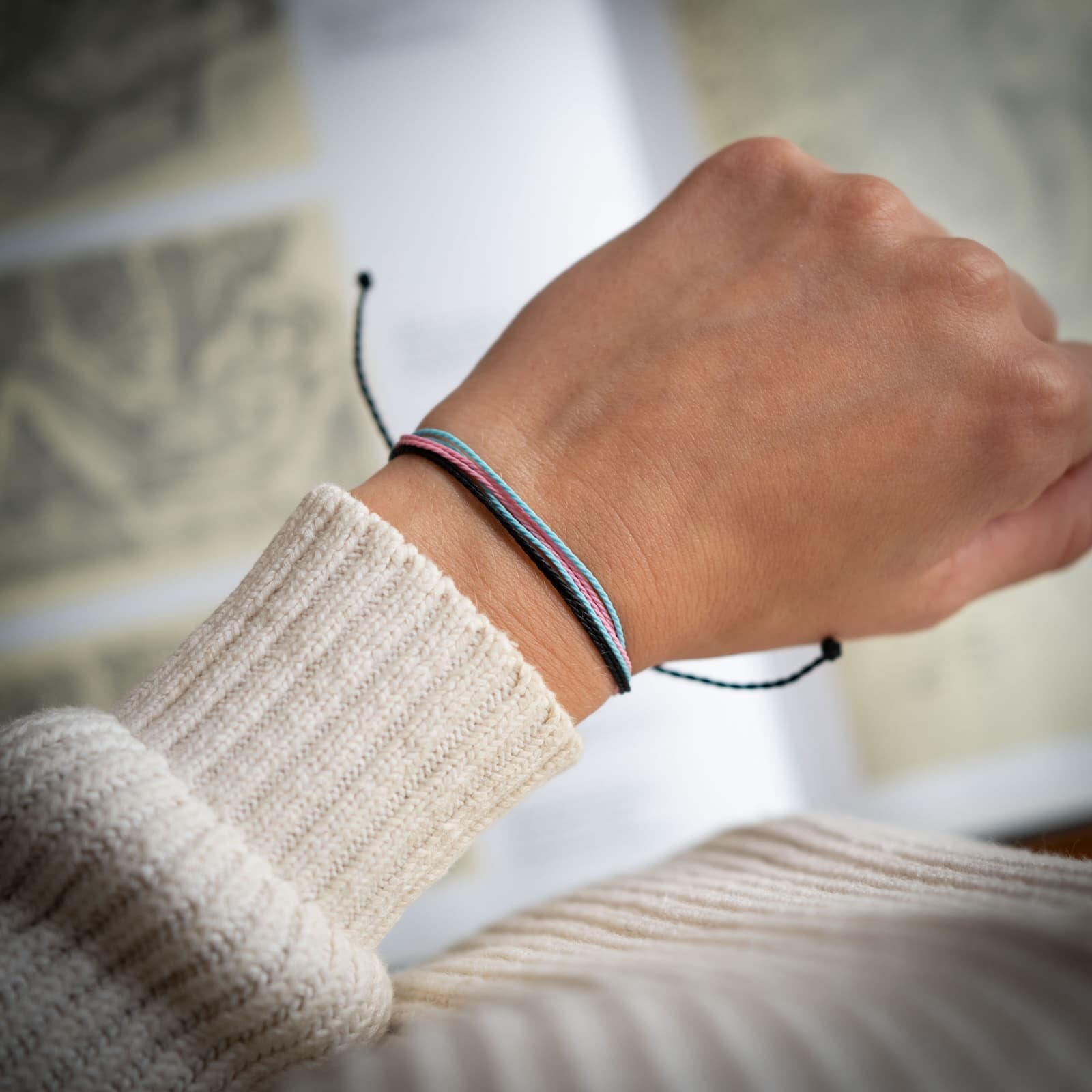 Polariteit String armband