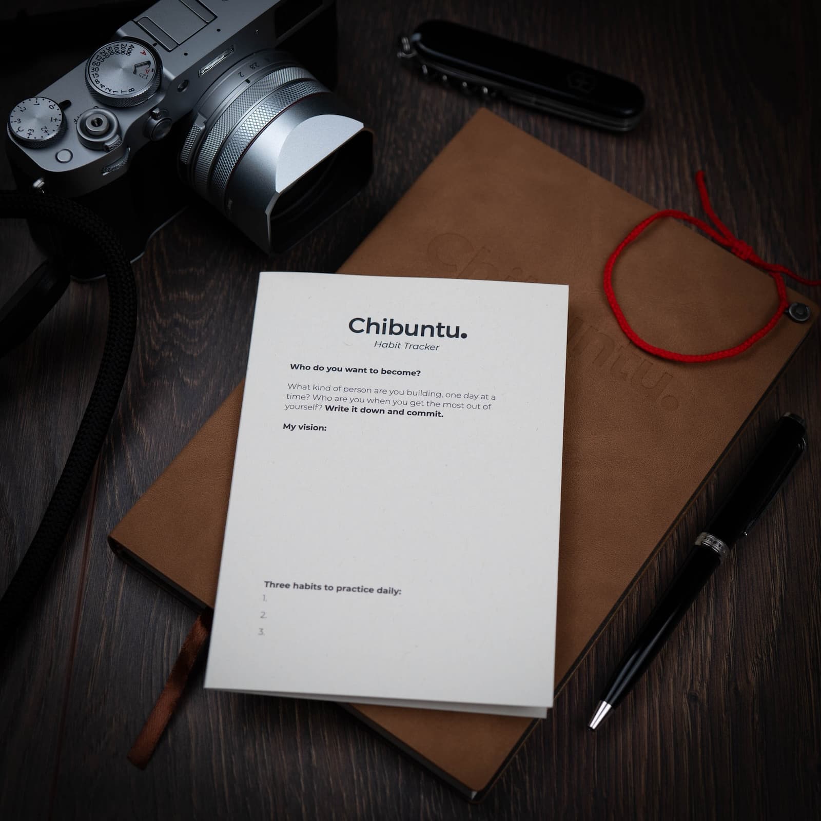 A5 Notizbuch in Braun