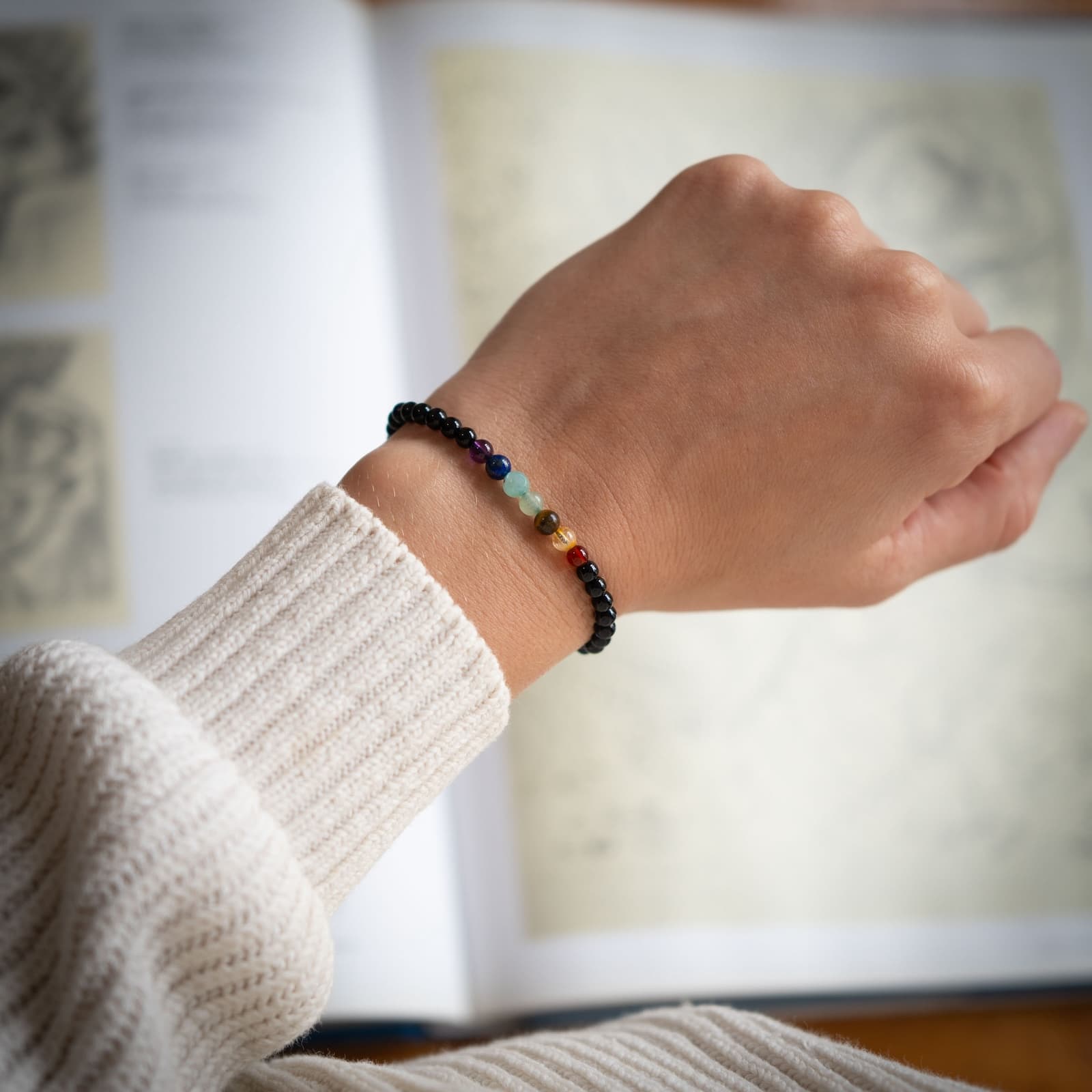 Edelstenen Chakra Armband 
