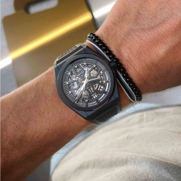 Schwarzes Onyx Bond Armbandset