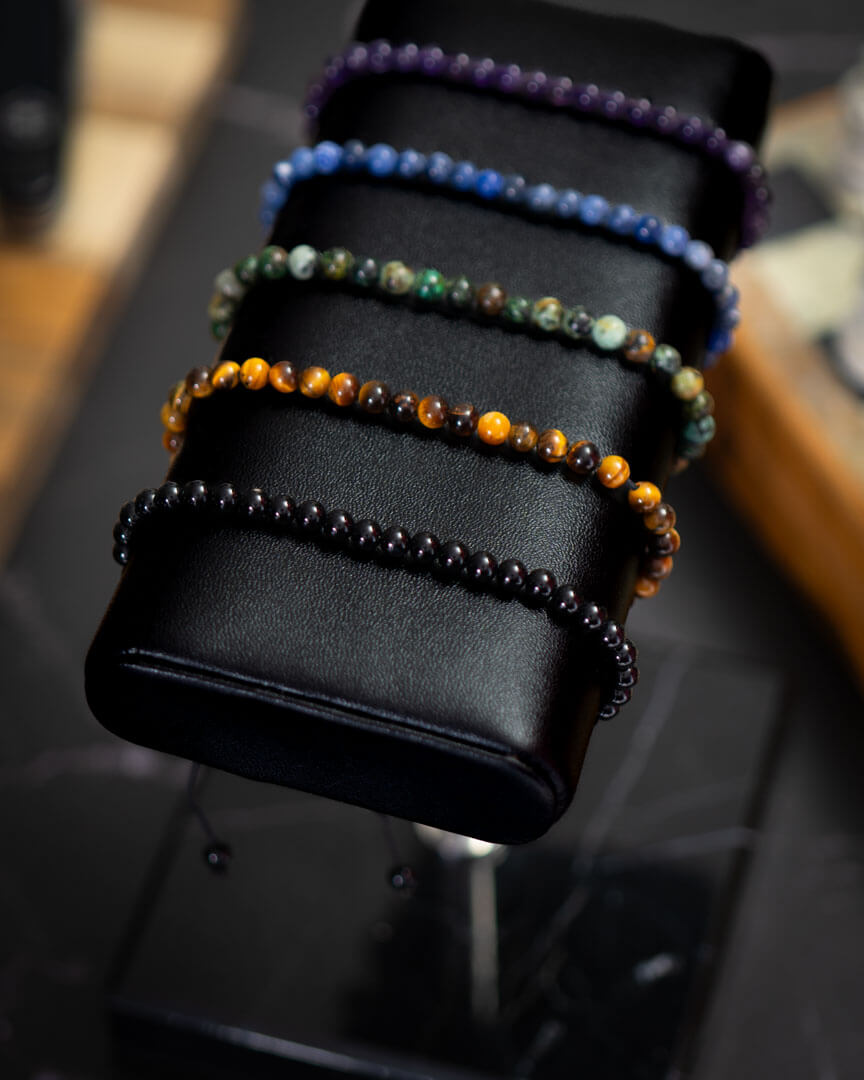 gemstone bracelet collection
