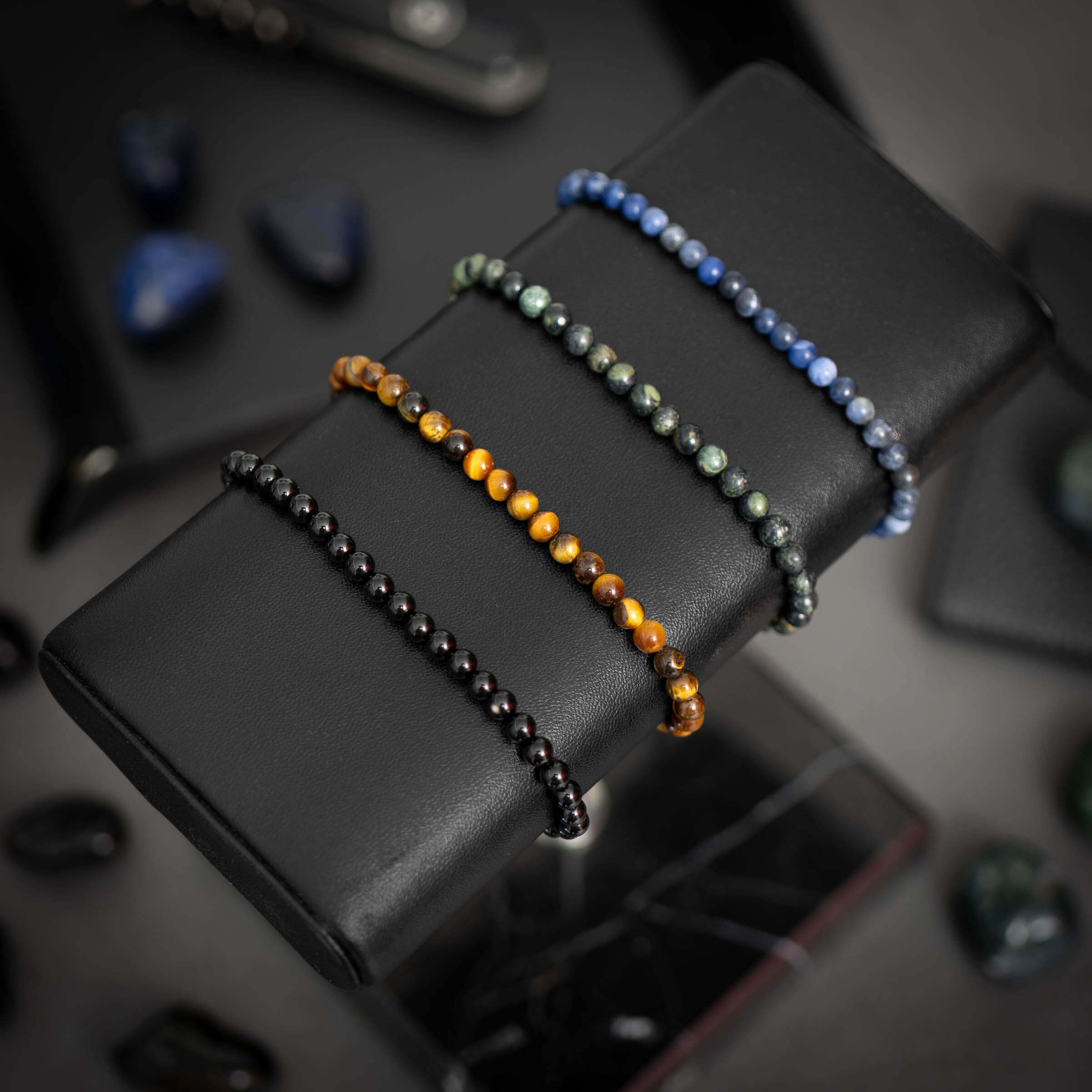 Top 4 Gemstone Bracelets pack