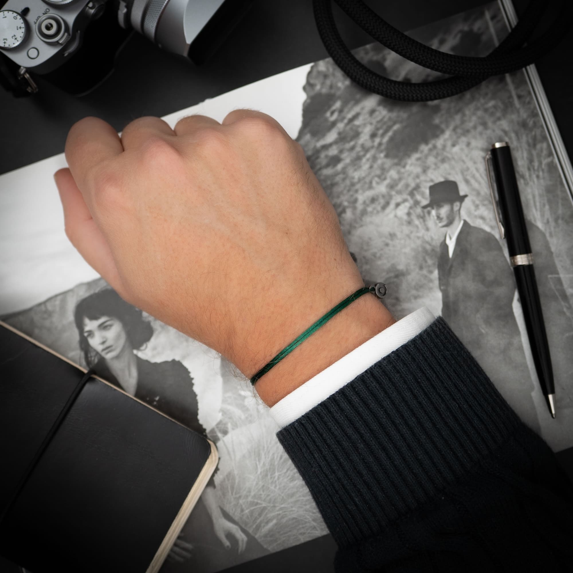 Militär Satin Armband