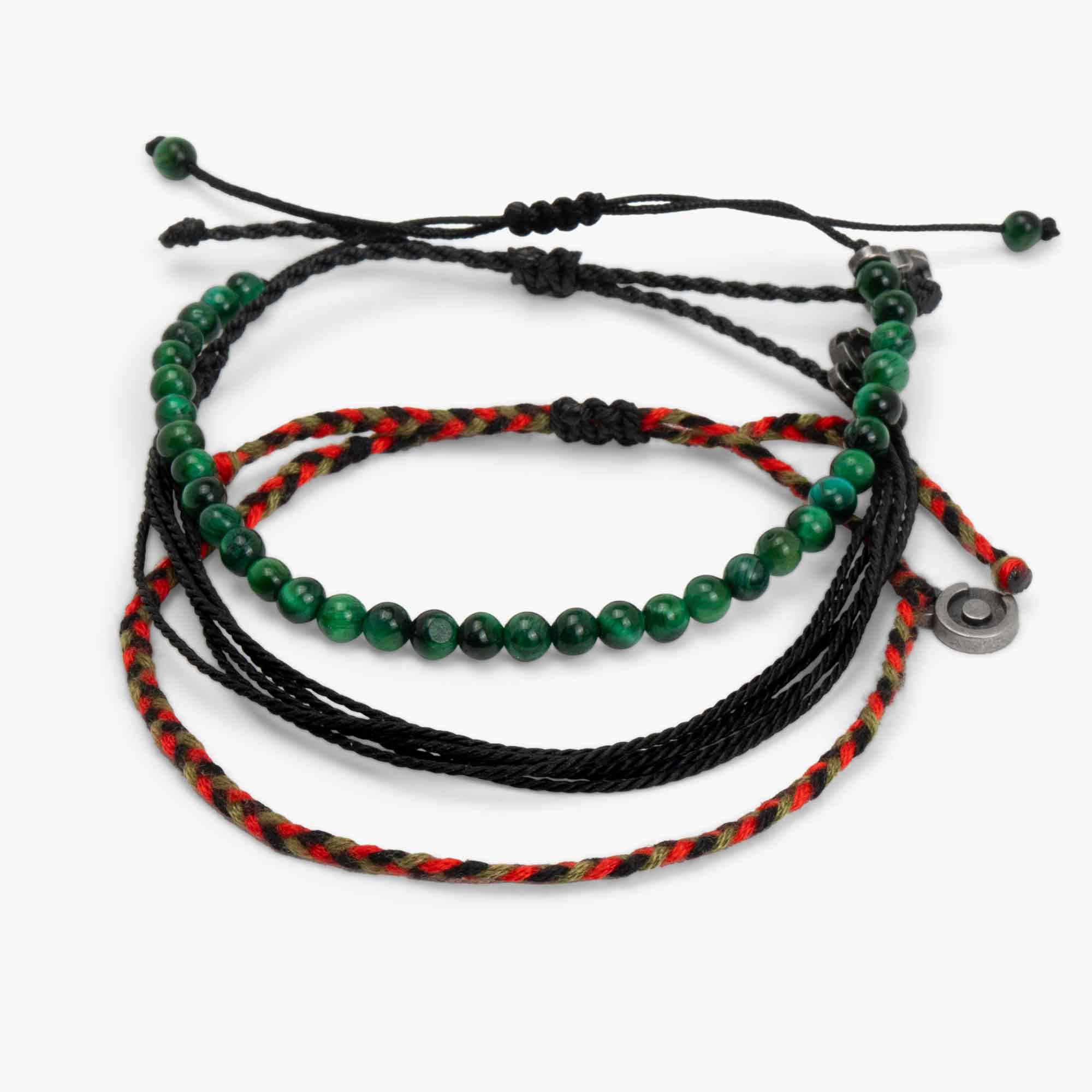 Green Tiger Eye Vintage Pack