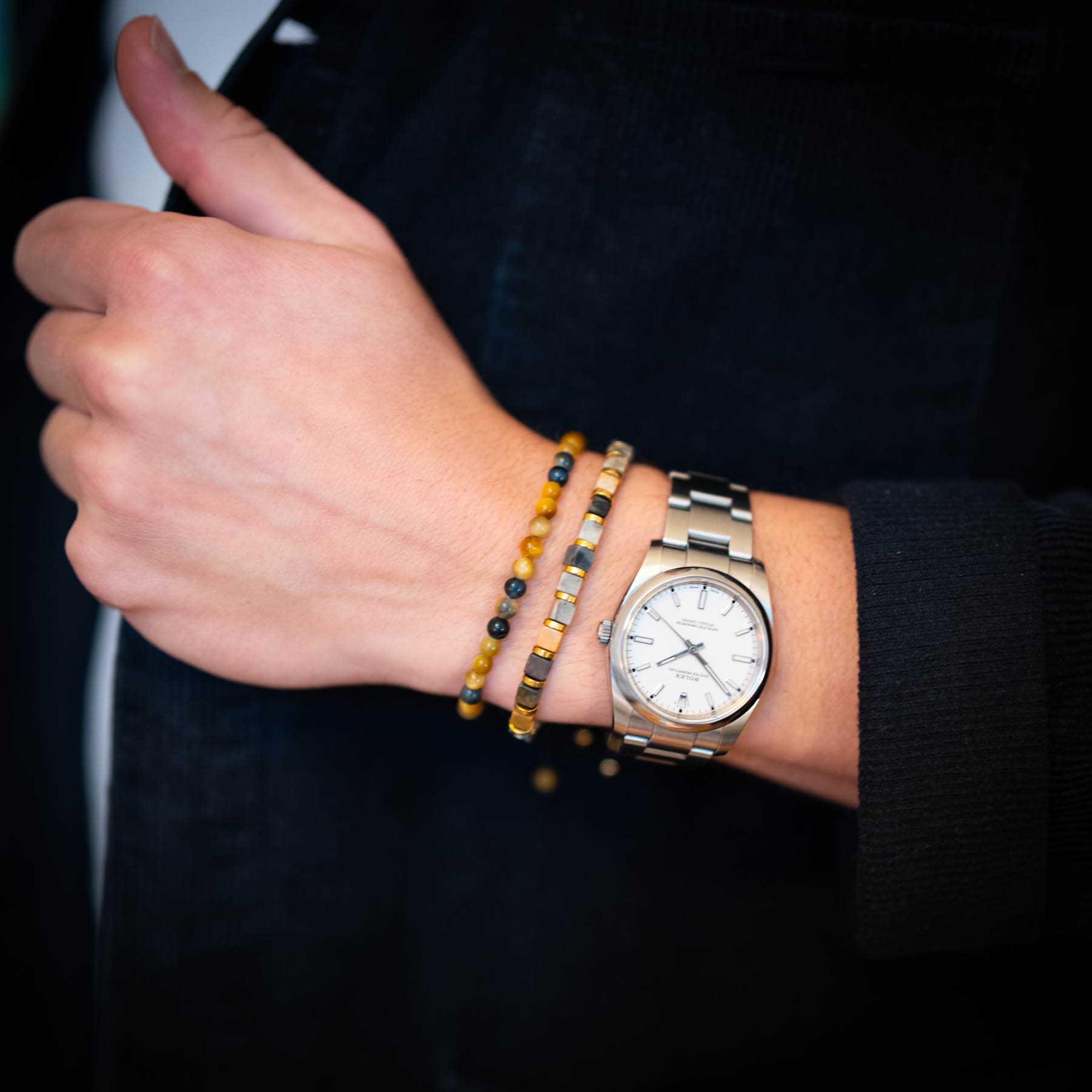 Grijze Picasso Jasper & Droom Tijgeroog Duo Pack