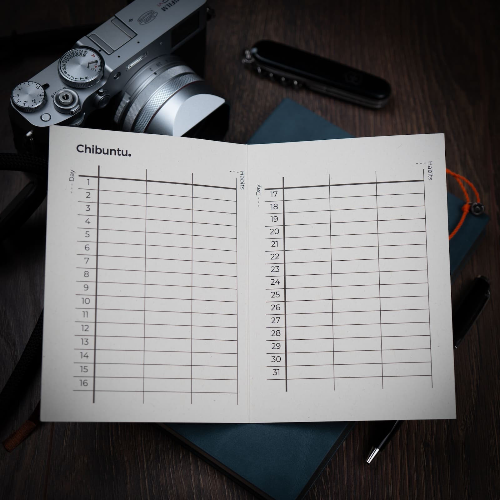 A5 Blue Journal